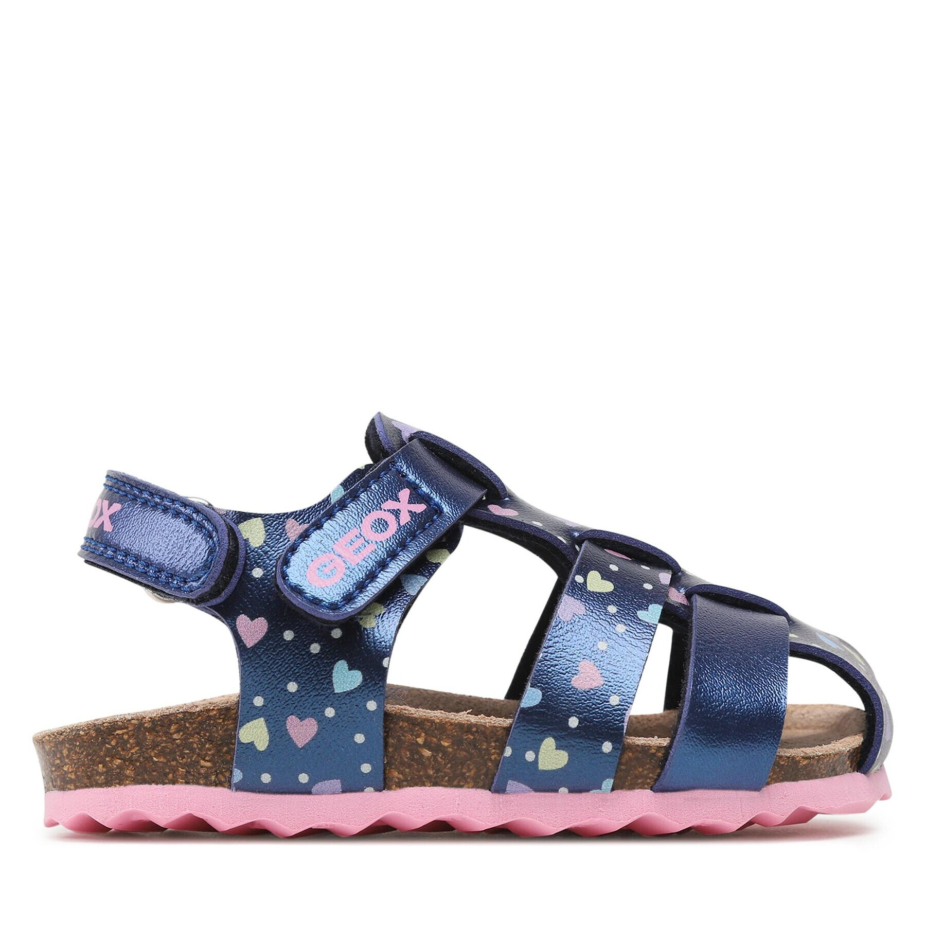 Geox Sandále B Sandal Chalki Girl B252RA000NFC0694 M Tmavomodrá - Pepit.sk