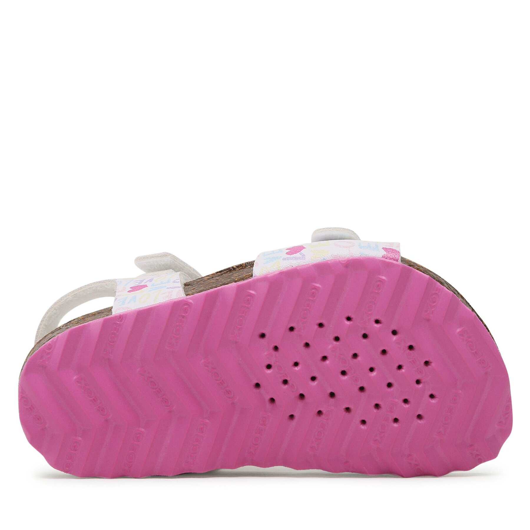 Geox Sandále B Sandal Chalki Girl B922RA00004C0653 M Biela - Pepit.sk