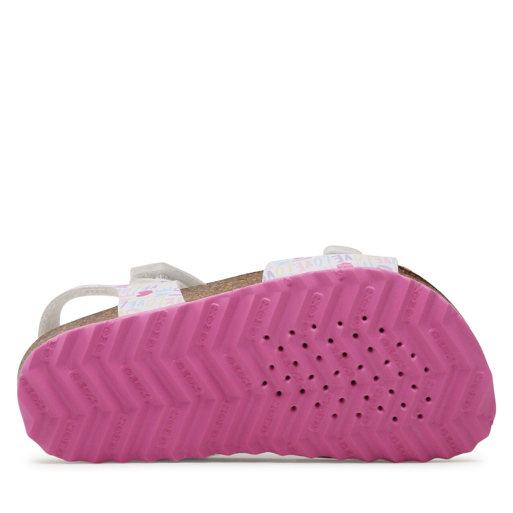 Geox Sandále B Sandal Chalki Girl B922RA00004C0653 S Biela - Pepit.sk