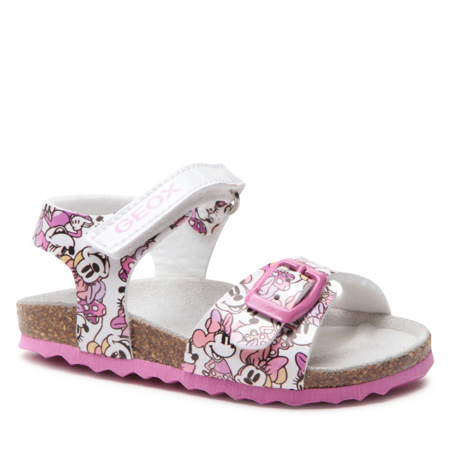 Geox Sandále B Sandal Chalki Girl B922RA000FCC1202 M Biela - Pepit.sk