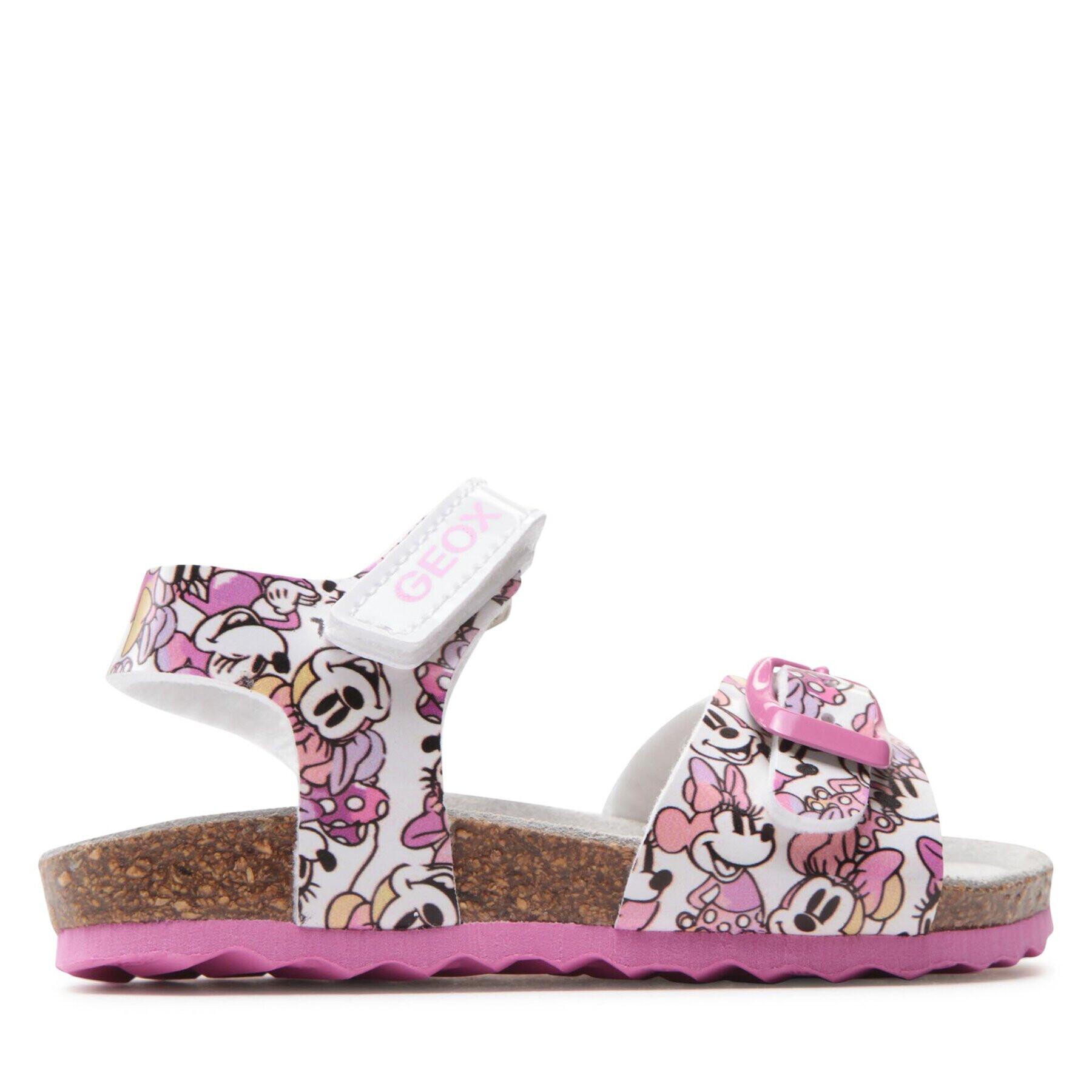 Geox Sandále B Sandal Chalki Girl B922RA000FCC1202 M Biela - Pepit.sk