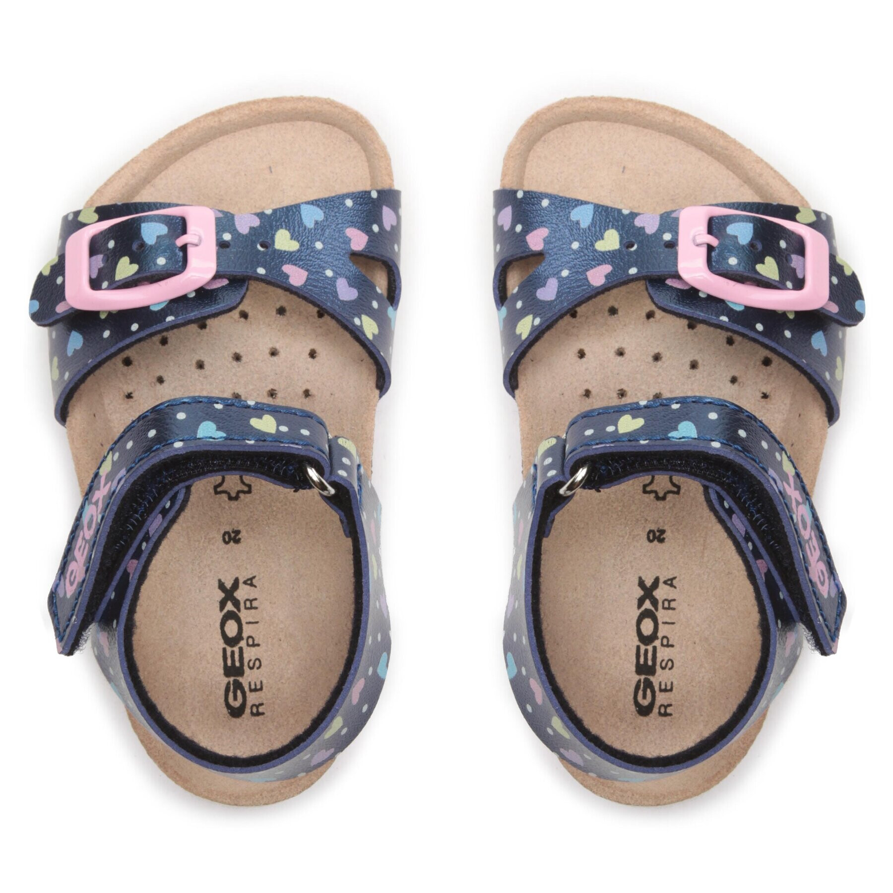 Geox Sandále B Sandal Chalki Girl B922RA000NFC0694 M Tmavomodrá - Pepit.sk