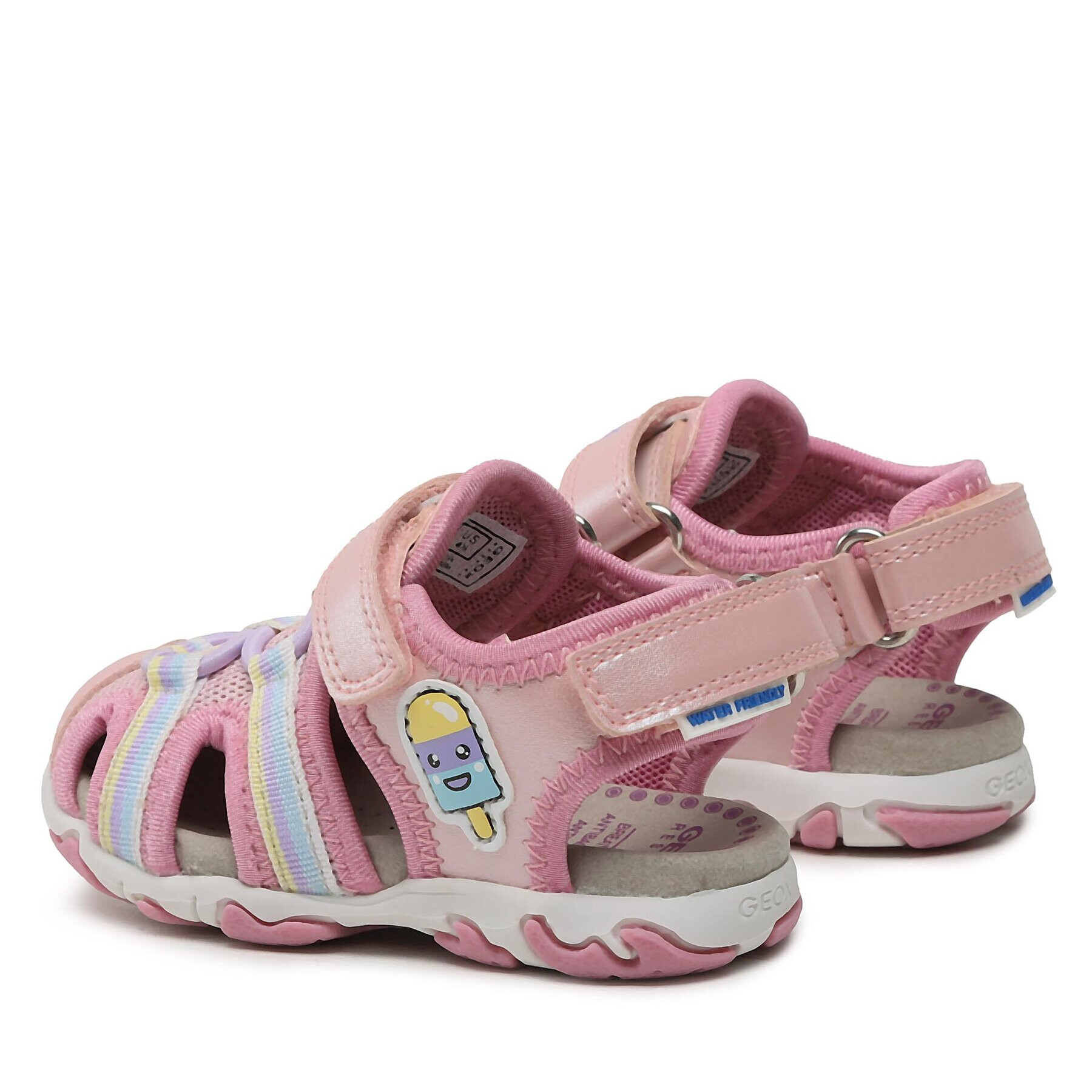 Geox Sandále B Sandal Flaffee Gir B3557A0AJGNC8010 M Ružová - Pepit.sk