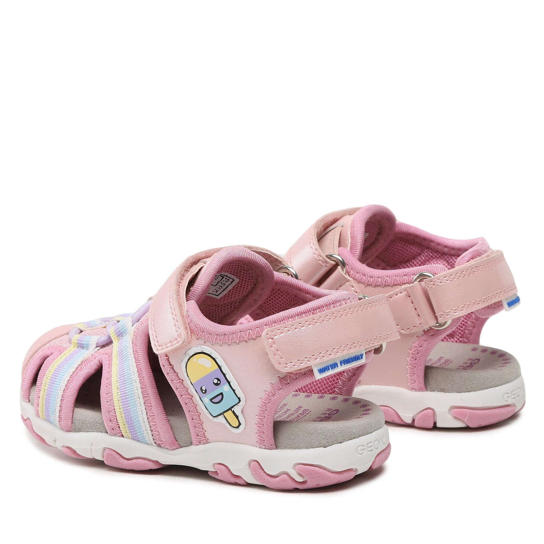 Geox Sandále B Sandal Flaffee Gir B3557A0AJGNC8010 S Ružová - Pepit.sk