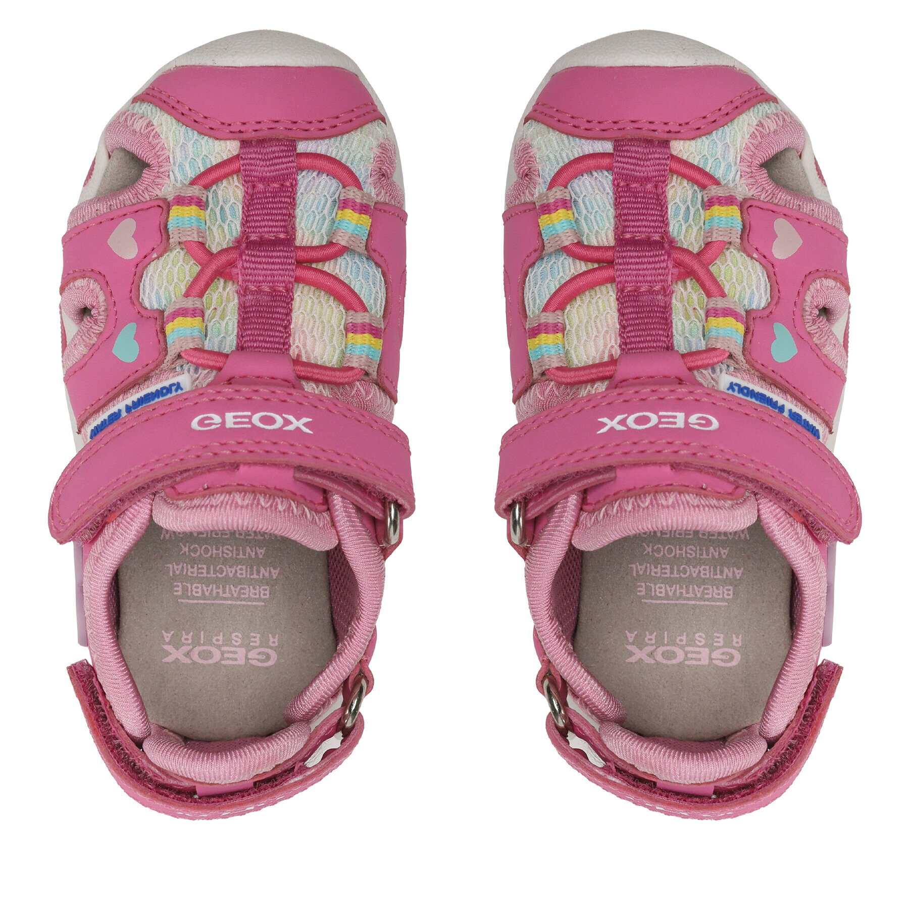 Geox Sandále B Sandal Multy Girl B150DA05014C8238 M Ružová - Pepit.sk