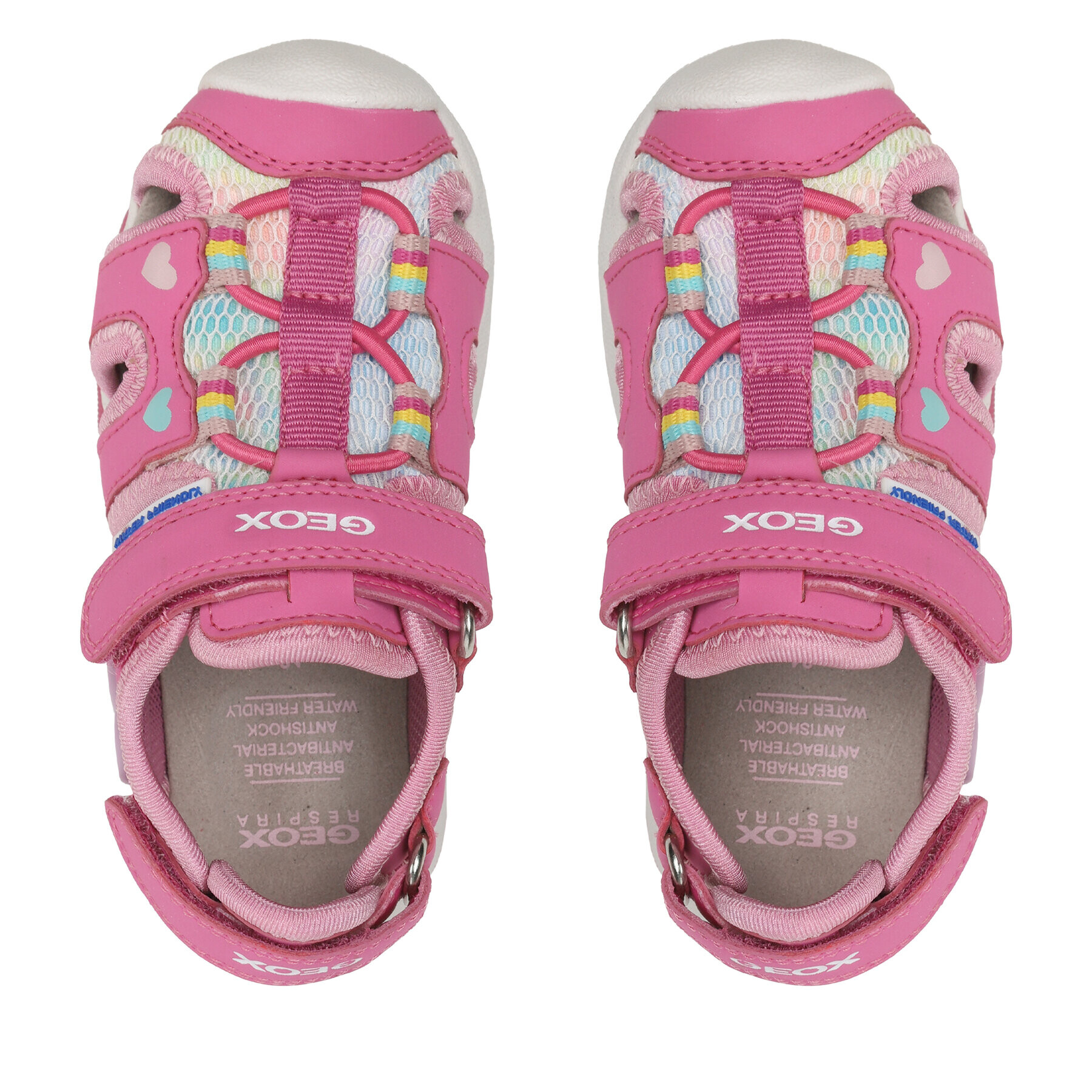 Geox Sandále B Sandal Multy Girl B150DA05014C8238 S Ružová - Pepit.sk