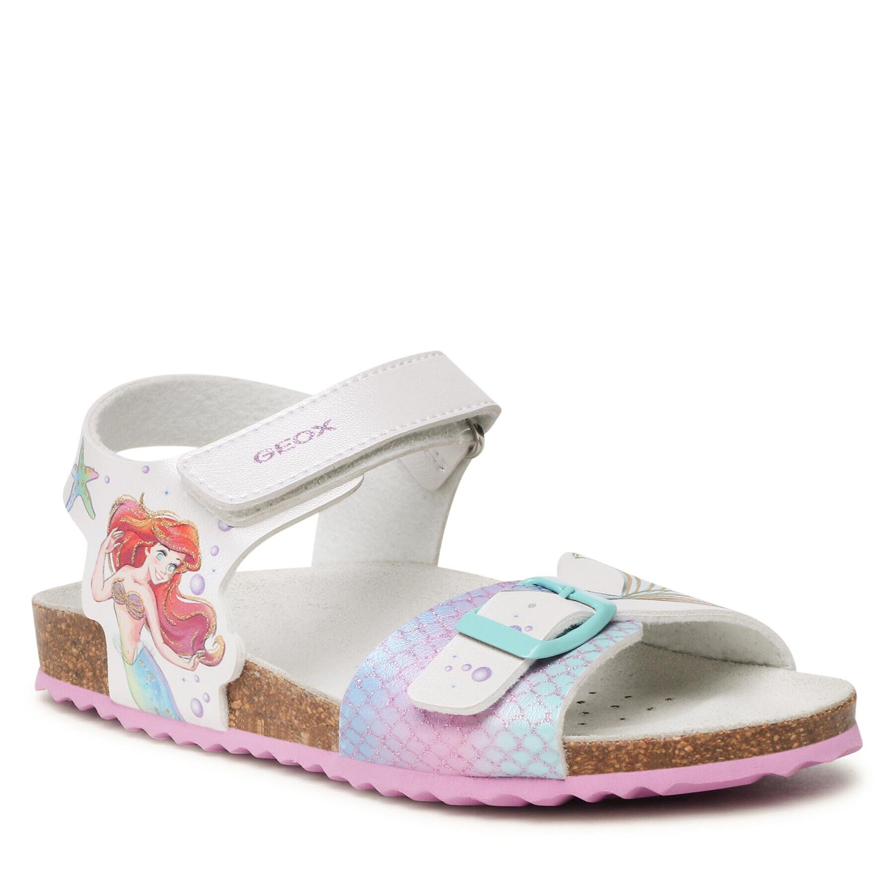 Geox Sandále J Adriel Girl J358MA000NFC1044 S Biela - Pepit.sk