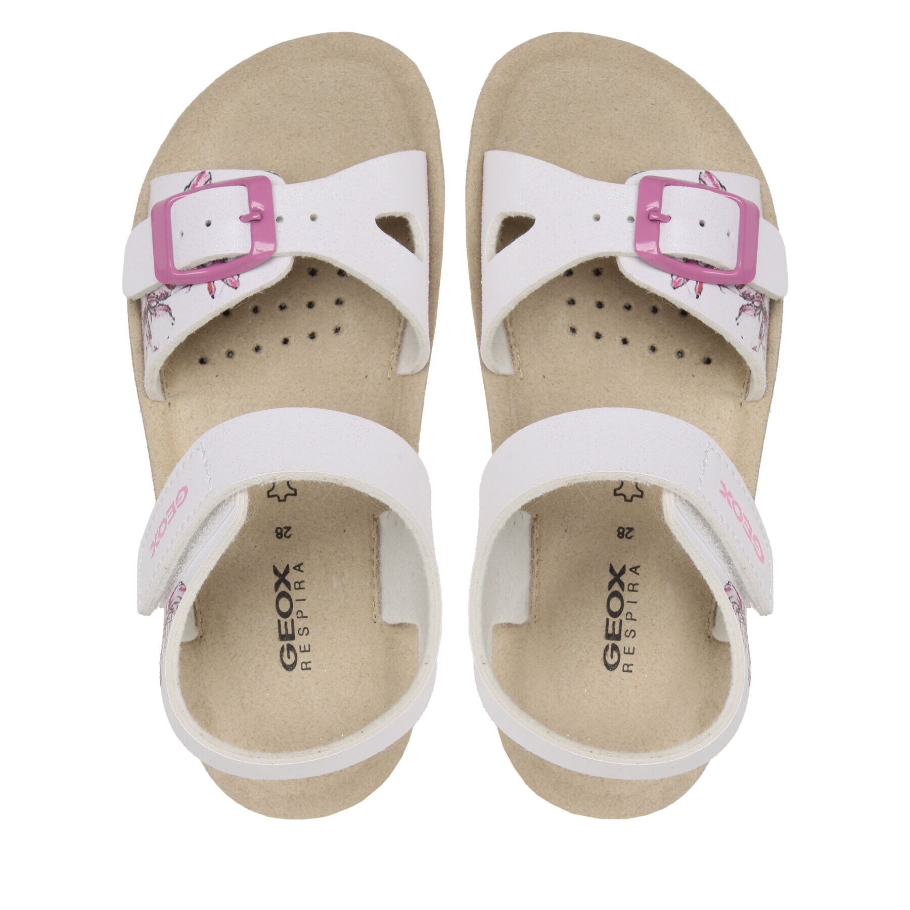 Geox Sandále J Sandal Costarei Gi J15EAB000QDC0563 S Biela - Pepit.sk