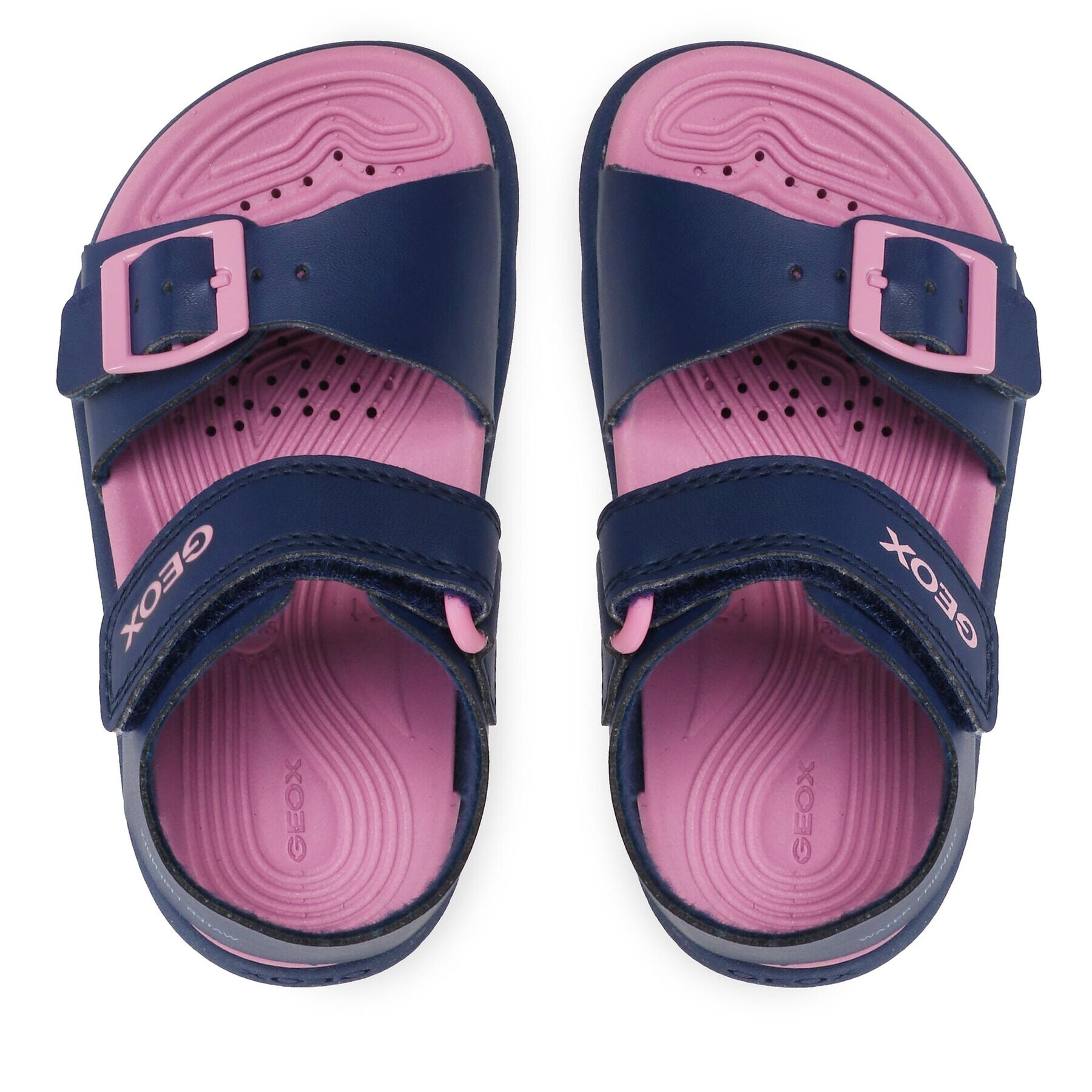 Geox Sandále J Sandal Fusbetto Gi J35HQA000BCC0965 M Tmavomodrá - Pepit.sk