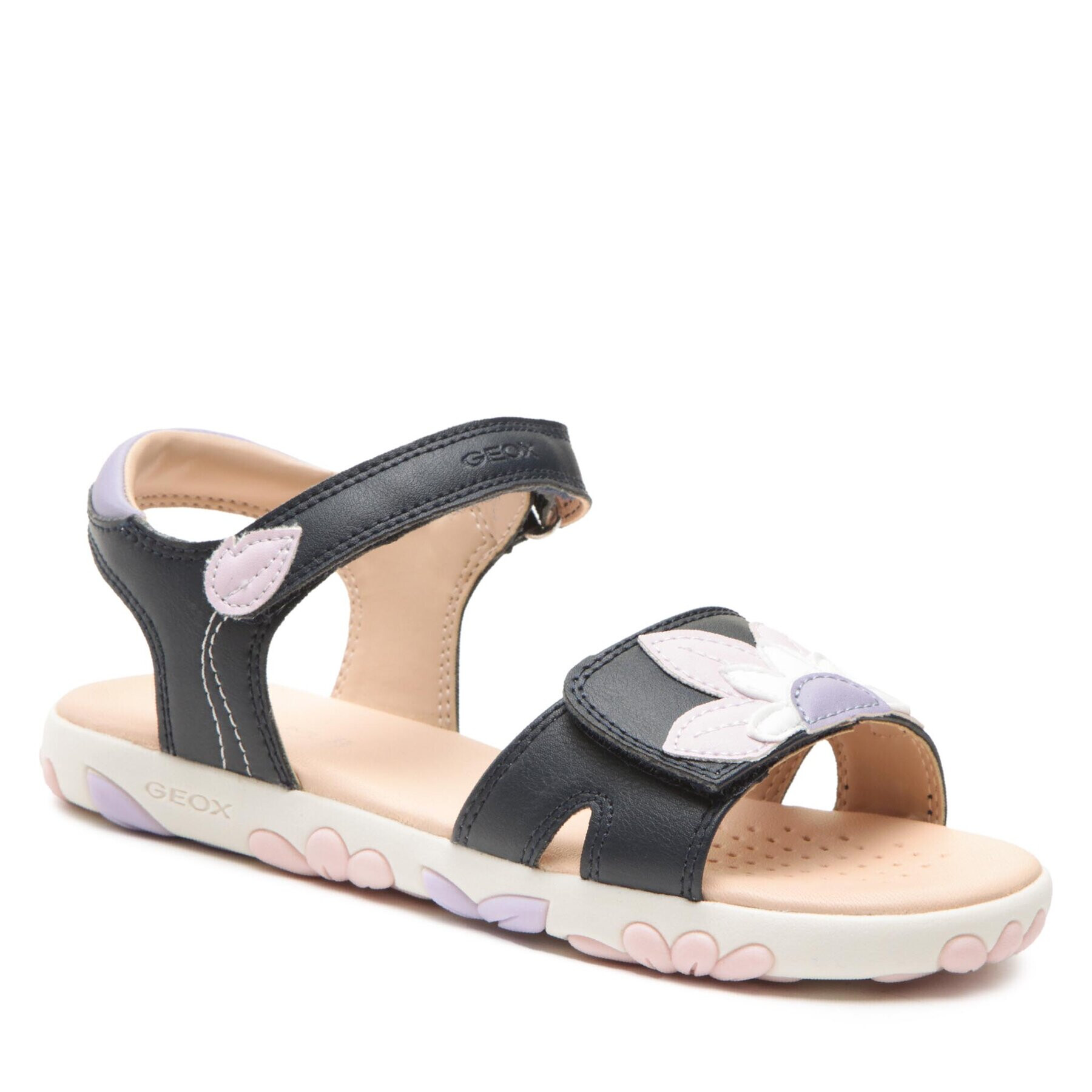 Geox Sandále J Sandal Haiti Girl J358ZA000BCC0694 D Tmavomodrá - Pepit.sk