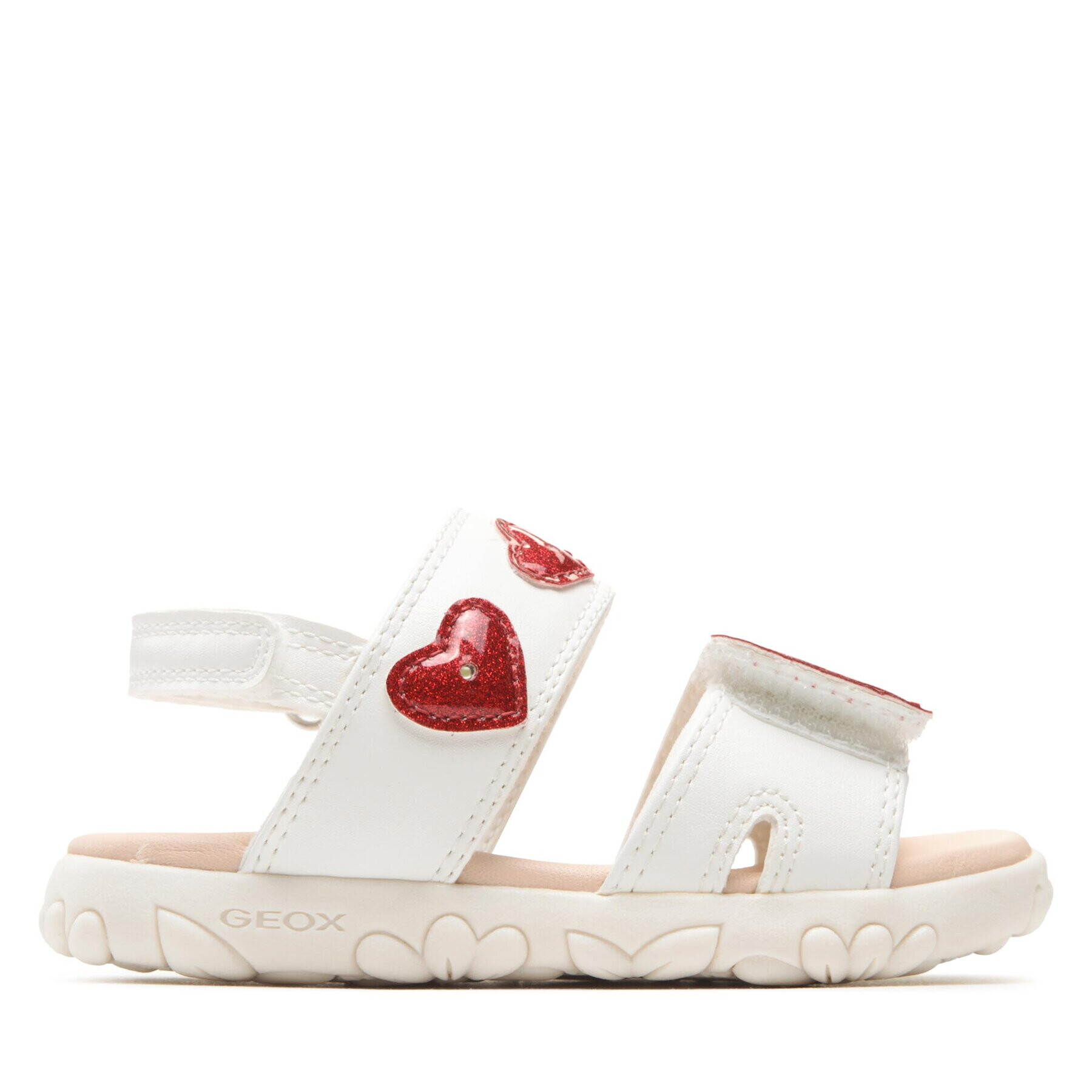 Geox Sandále J Sandal Haiti Girl J358ZB0BCKCC0050 M Biela - Pepit.sk