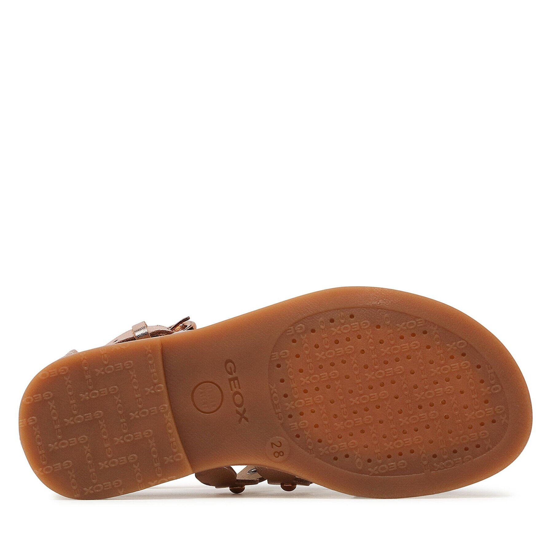 Geox Sandále J Sandal Karly Girl J3535D0CFNFC7018 S Zlatá - Pepit.sk