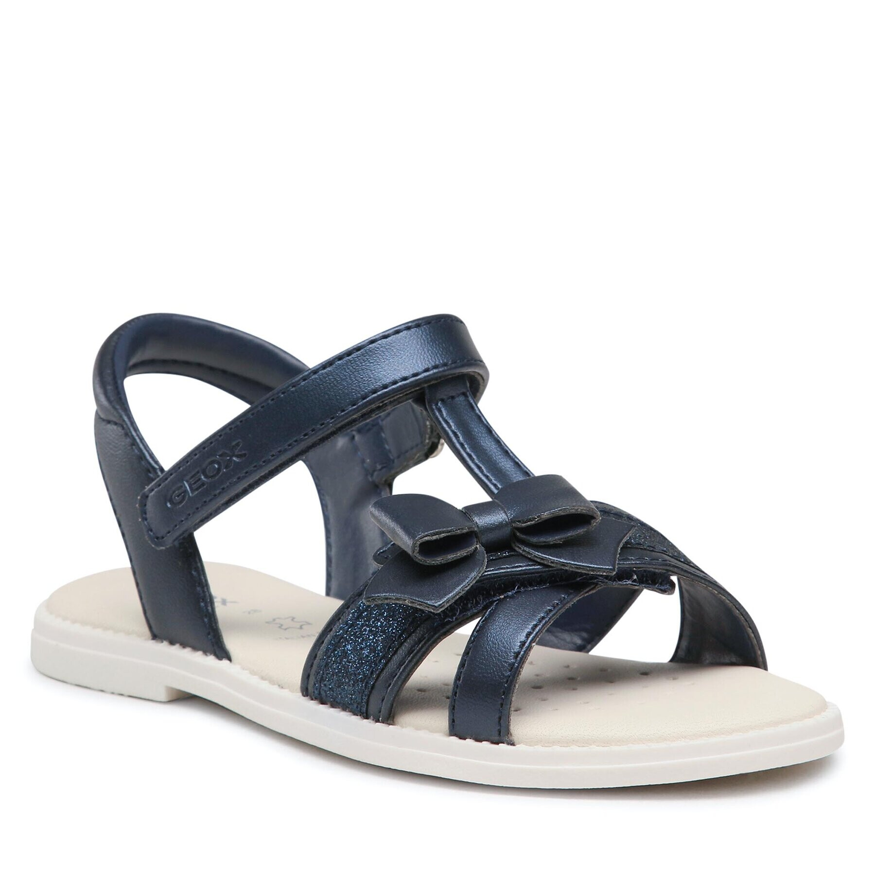 Geox Sandále J Sandal Karly Girl J3535G0NFEWC4002 S Tmavomodrá - Pepit.sk