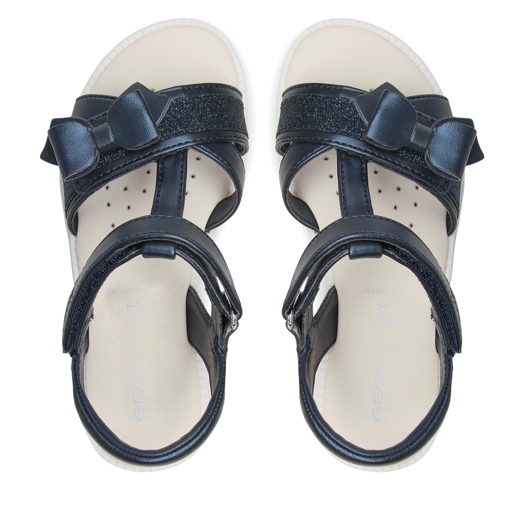 Geox Sandále J Sandal Karly Girl J3535G0NFEWC4002 S Tmavomodrá - Pepit.sk