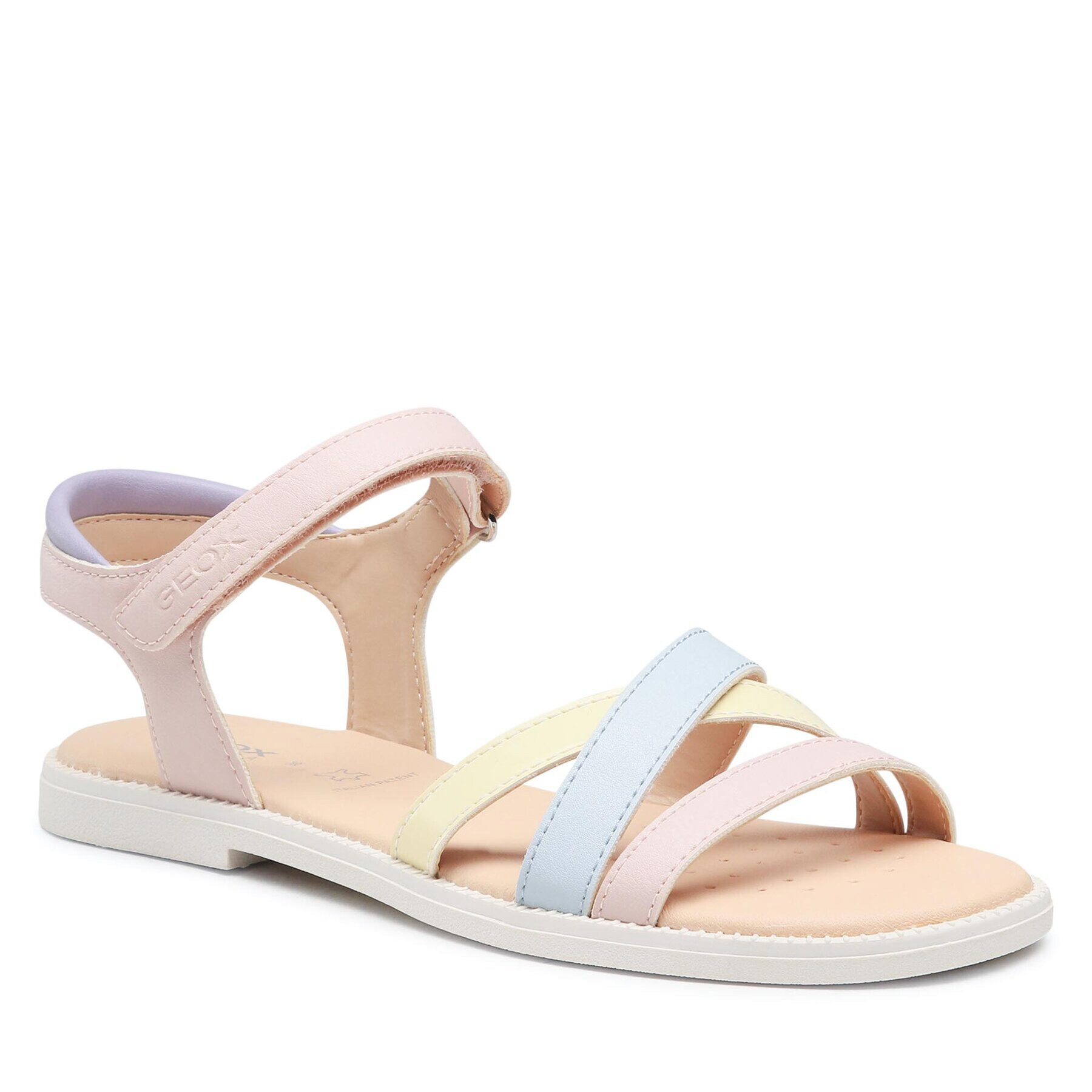 Geox Sandále J Sandal Karly Girl J5235D000BCC8W0G D Ružová - Pepit.sk