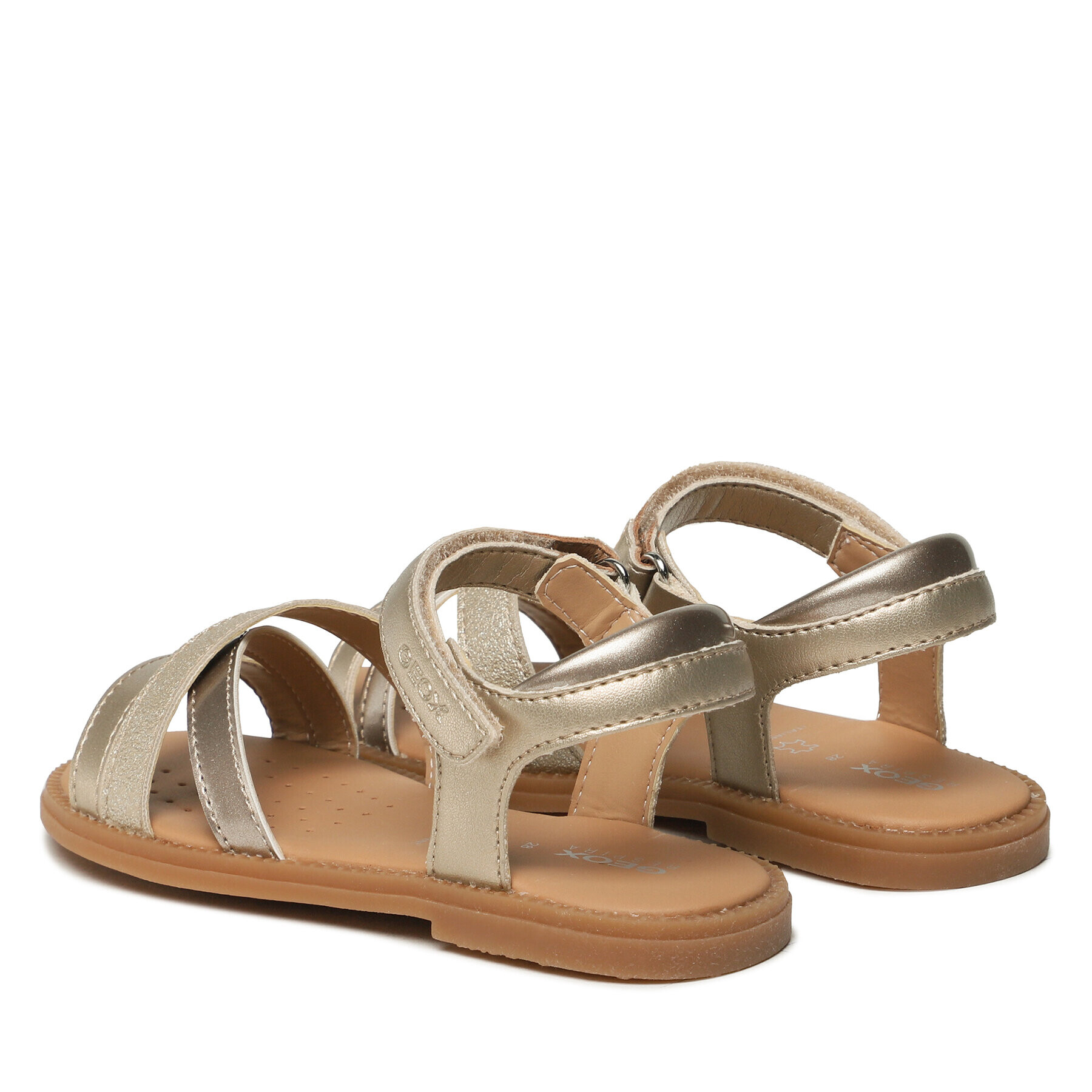 Geox Sandále J Sandal Karly Girl J5235D0NFHIC2010 S Zlatá - Pepit.sk