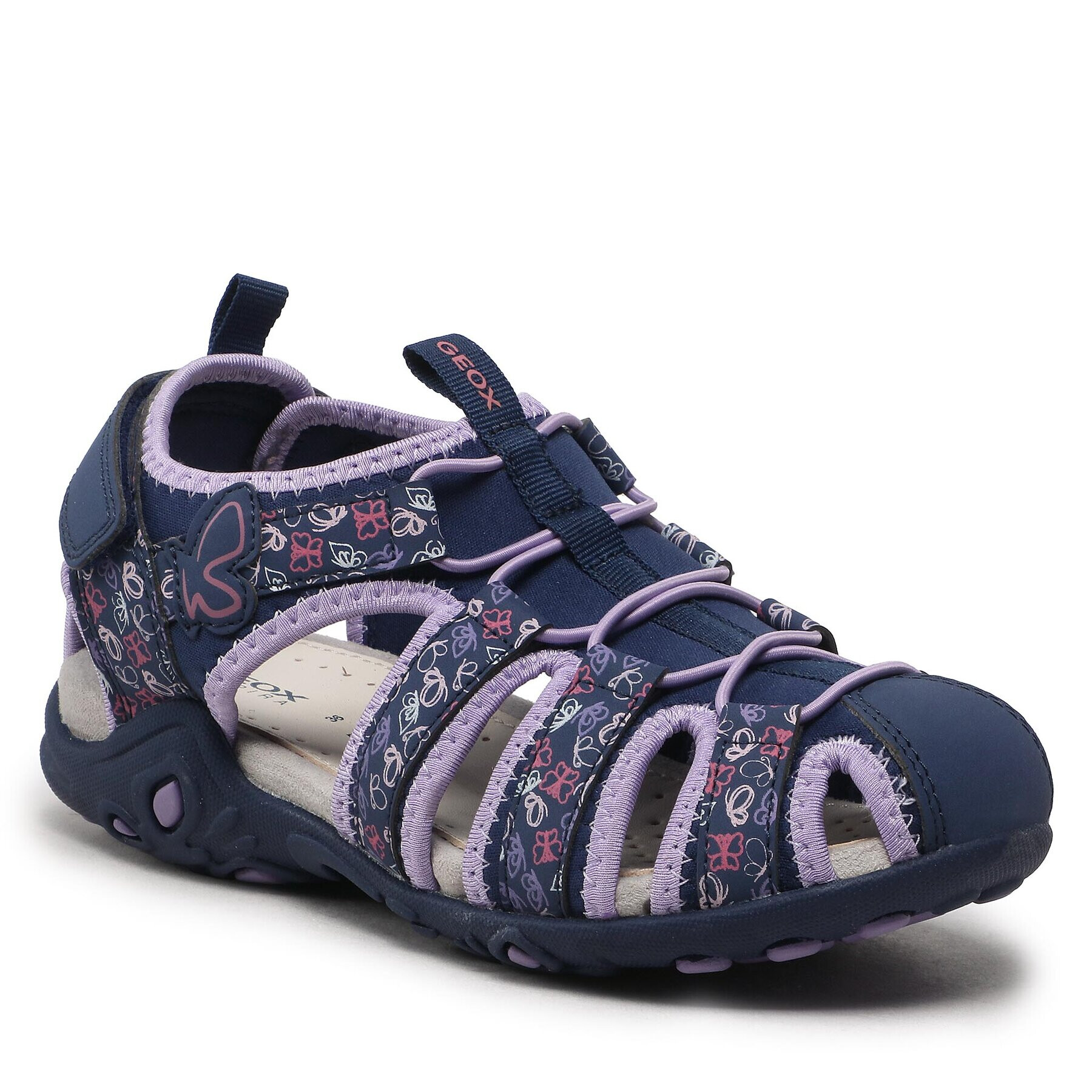 Geox Sandále J Sandal Whinberry G J35GRA015CECF48E D Tmavomodrá - Pepit.sk