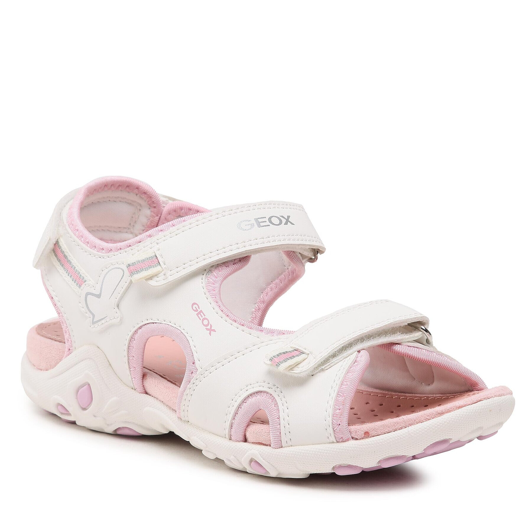 Geox Sandále J Sandal Whinberry G J35GRD05415C0406 D Biela - Pepit.sk