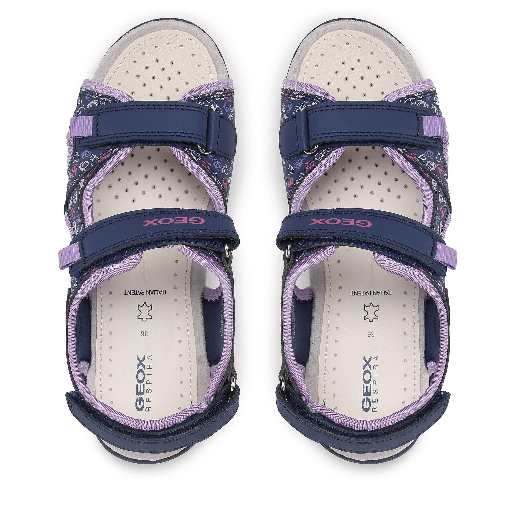 Geox Sandále J Sandal Whinberry G J35GRD0CE15CF48E D Tmavomodrá - Pepit.sk