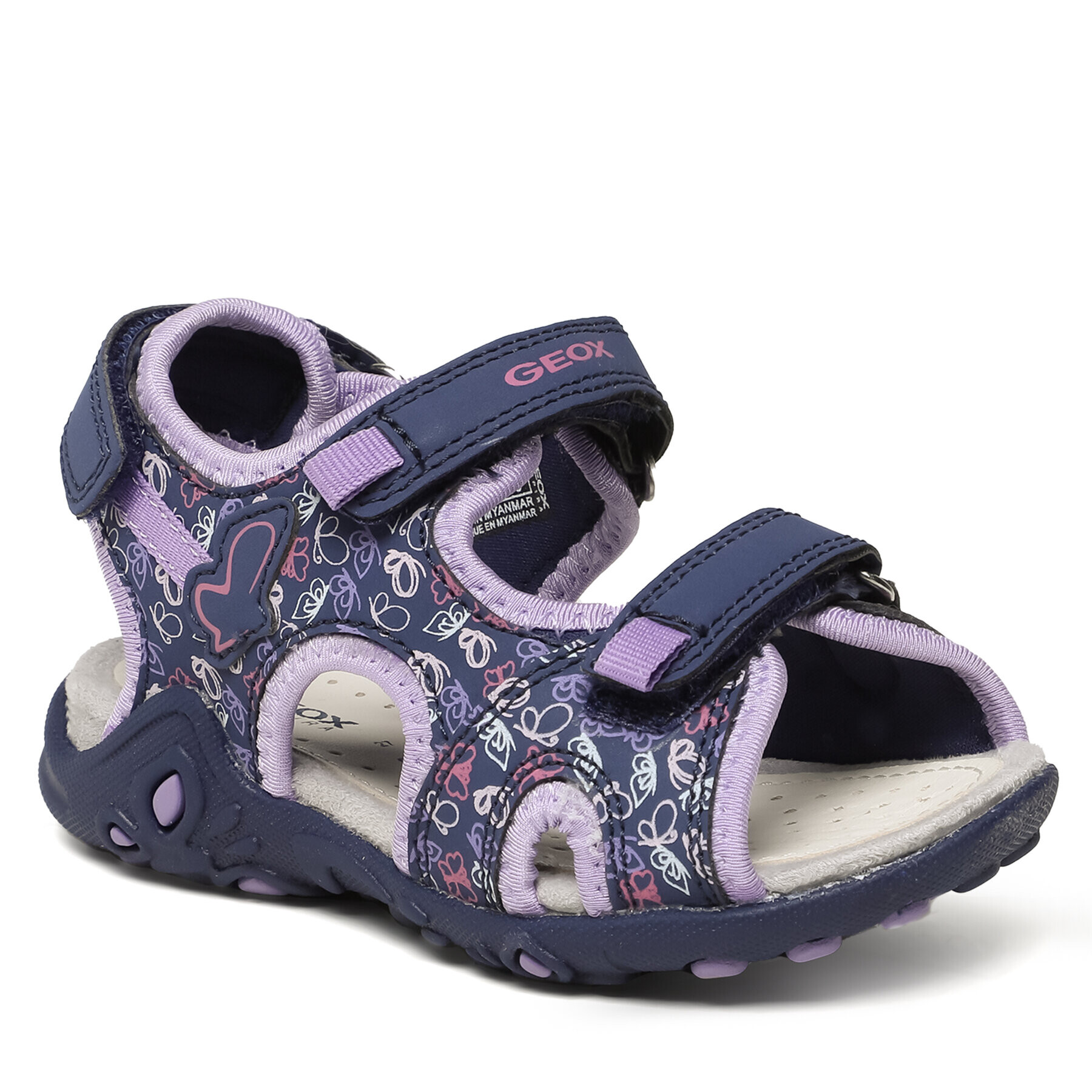 Geox Sandále J Sandal Whinberry G J35GRD0CE15CF48E M Tmavomodrá - Pepit.sk