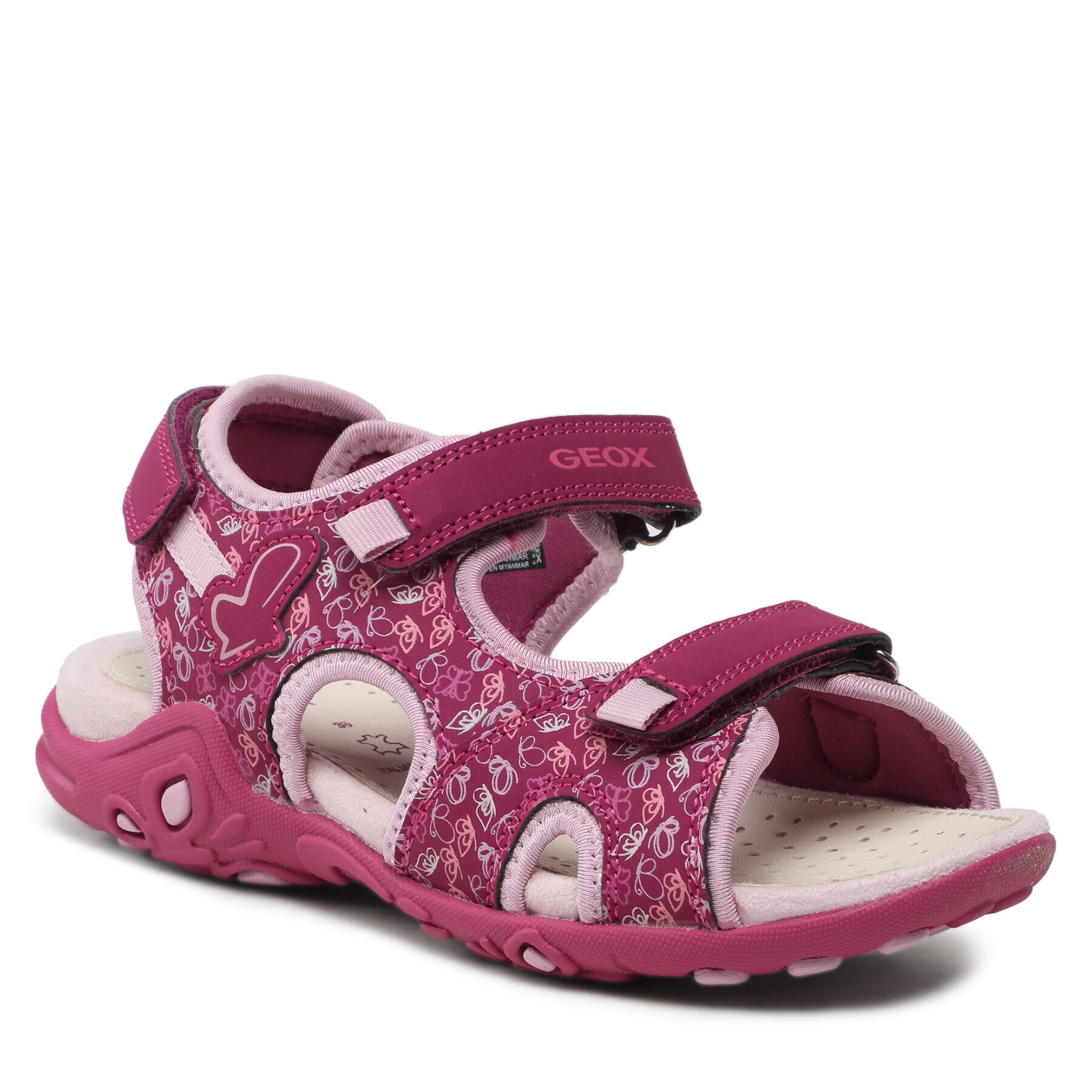 Geox Sandále J Sandal Whinberry G J35GRD0CE15CP8E8 D Ružová - Pepit.sk