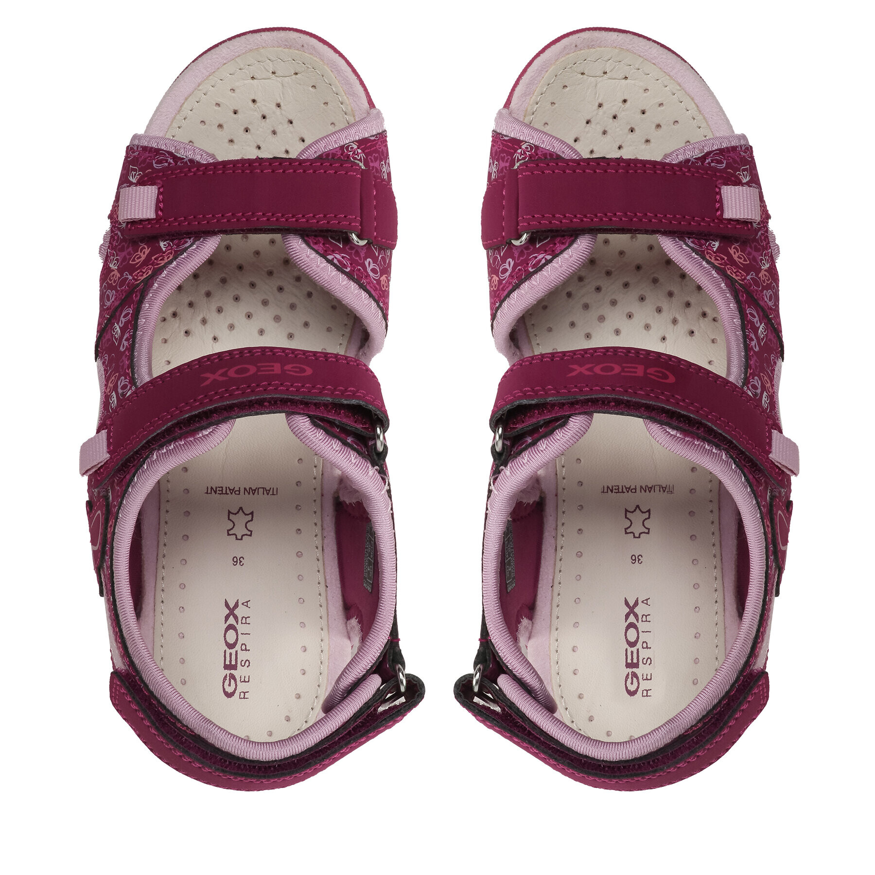 Geox Sandále J Sandal Whinberry G J35GRD0CE15CP8E8 D Ružová - Pepit.sk