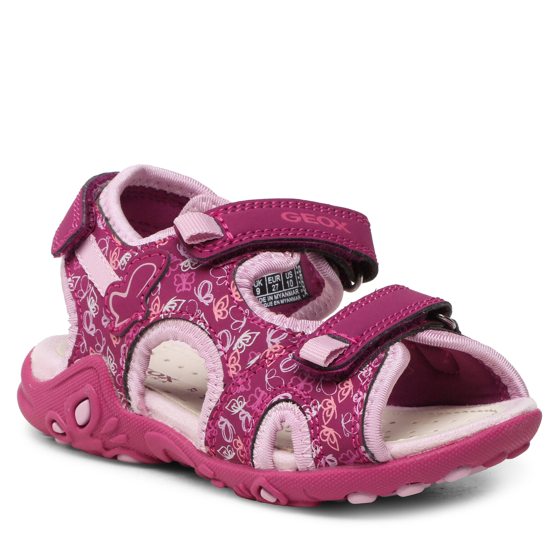 Geox Sandále J Sandal Whinberry G J35GRD0CE15CP8E8 M Ružová - Pepit.sk