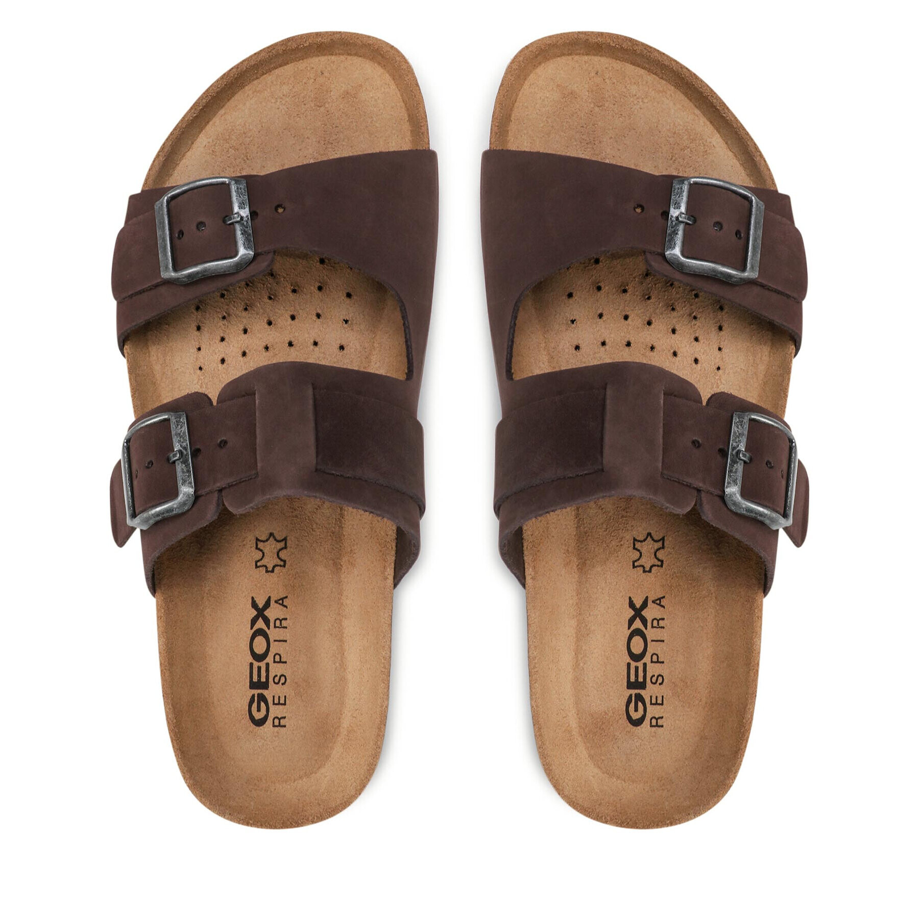 Geox Šľapky U Sandal Ghita B U159VB 00032 C6024 Hnedá - Pepit.sk