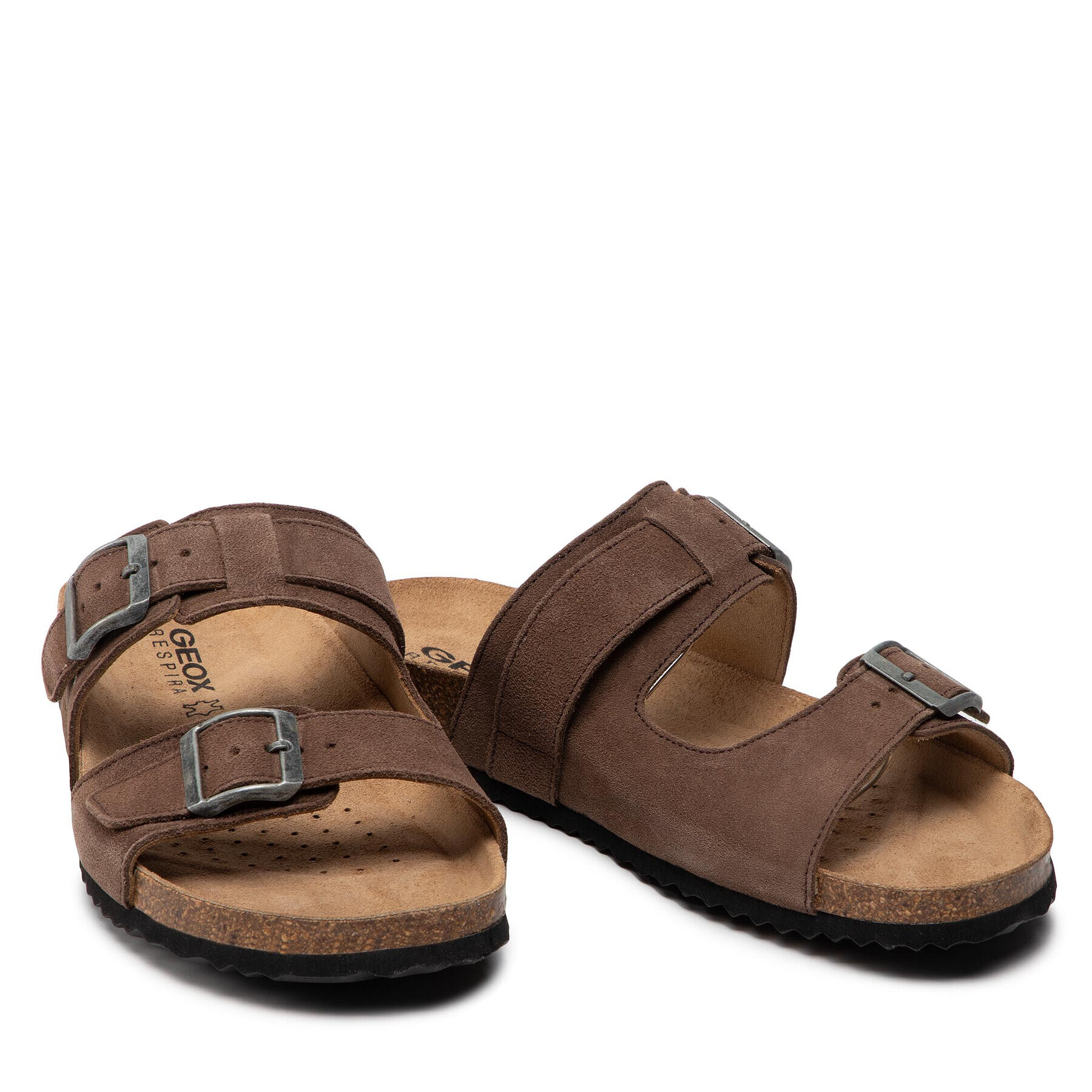 Geox Šľapky U Sandal Ghita E U159VE 00022 C1018 Hnedá - Pepit.sk