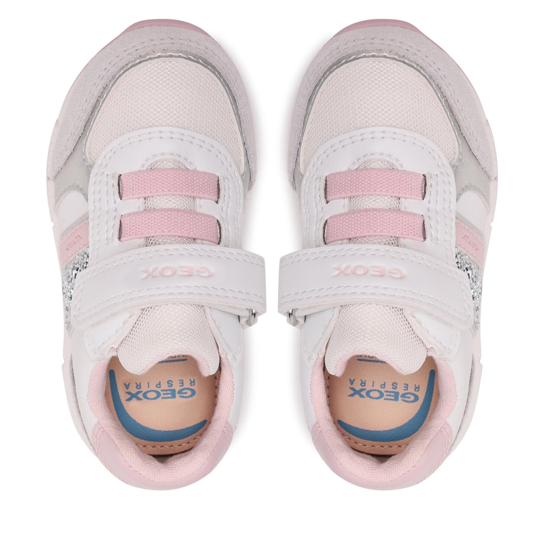 Geox Sneakersy B Alben Girl B353ZA02214C1Z8W M Biela - Pepit.sk