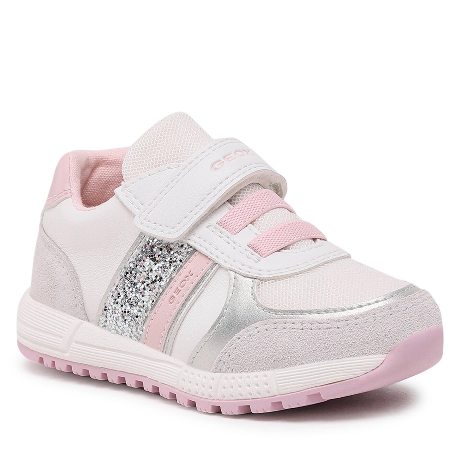 Geox Sneakersy B Alben Girl B353ZA02214C1Z8W S Biela - Pepit.sk