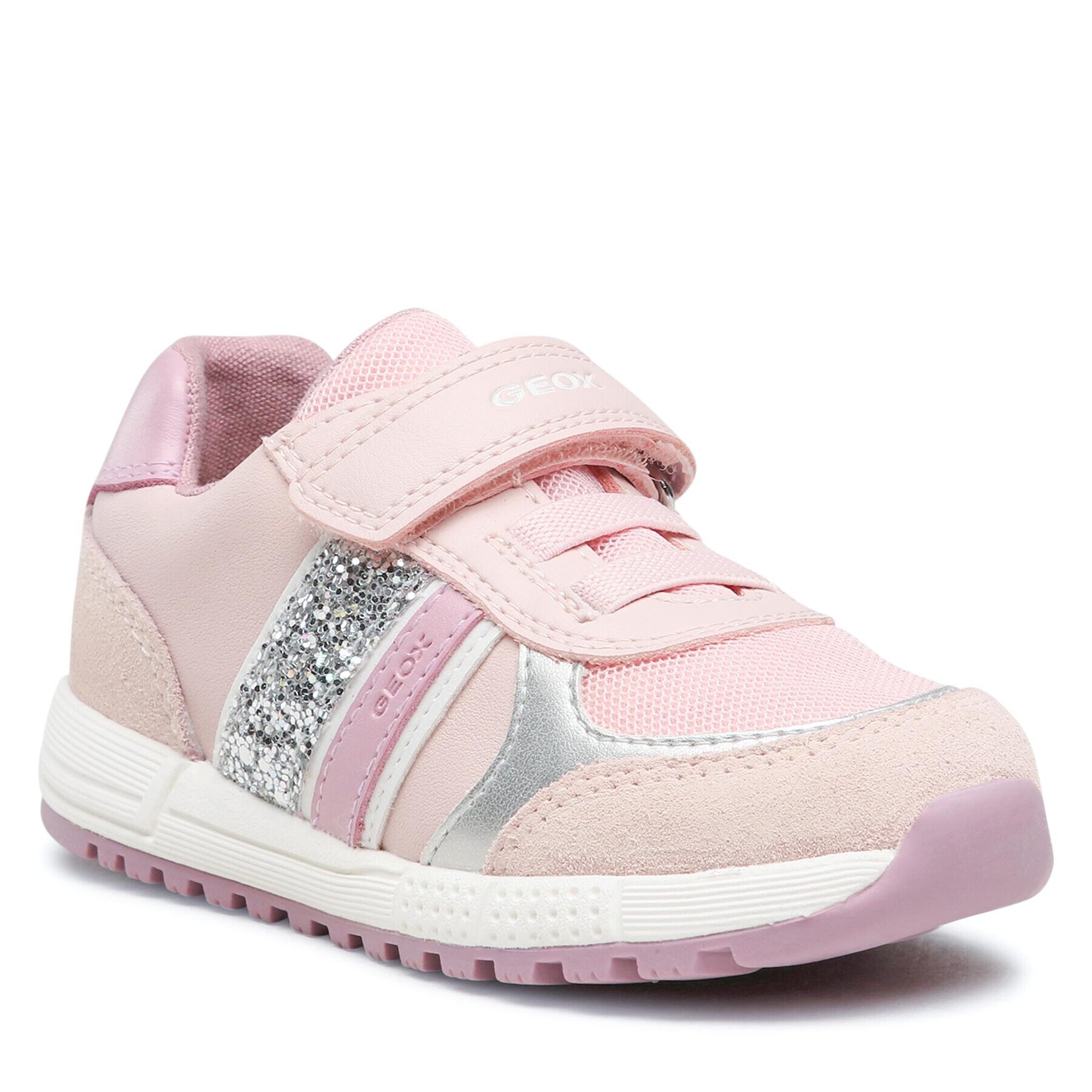 Geox Sneakersy B Alben Girl B353ZA02214C8237 S Ružová - Pepit.sk