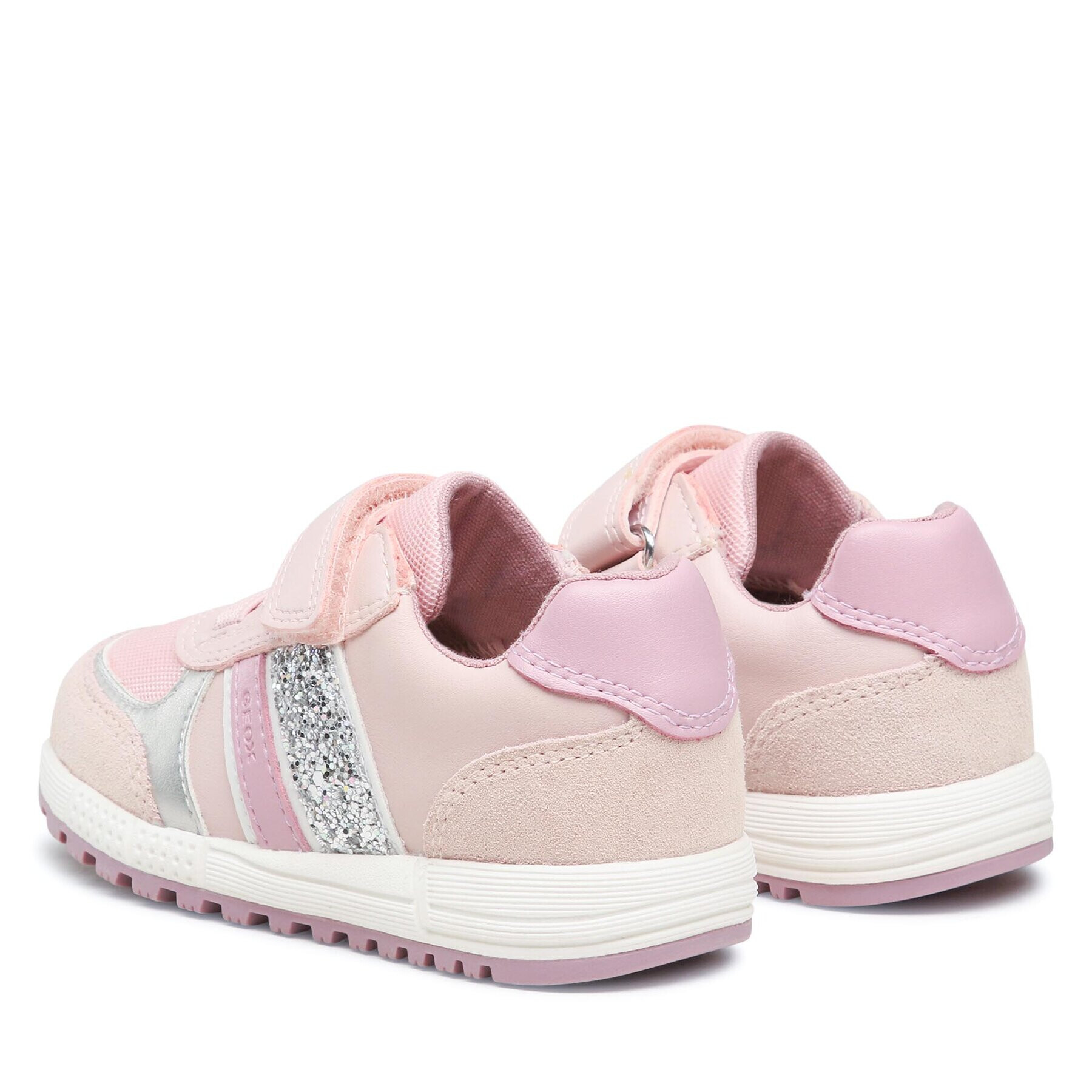 Geox Sneakersy B Alben Girl B353ZA02214C8237 S Ružová - Pepit.sk