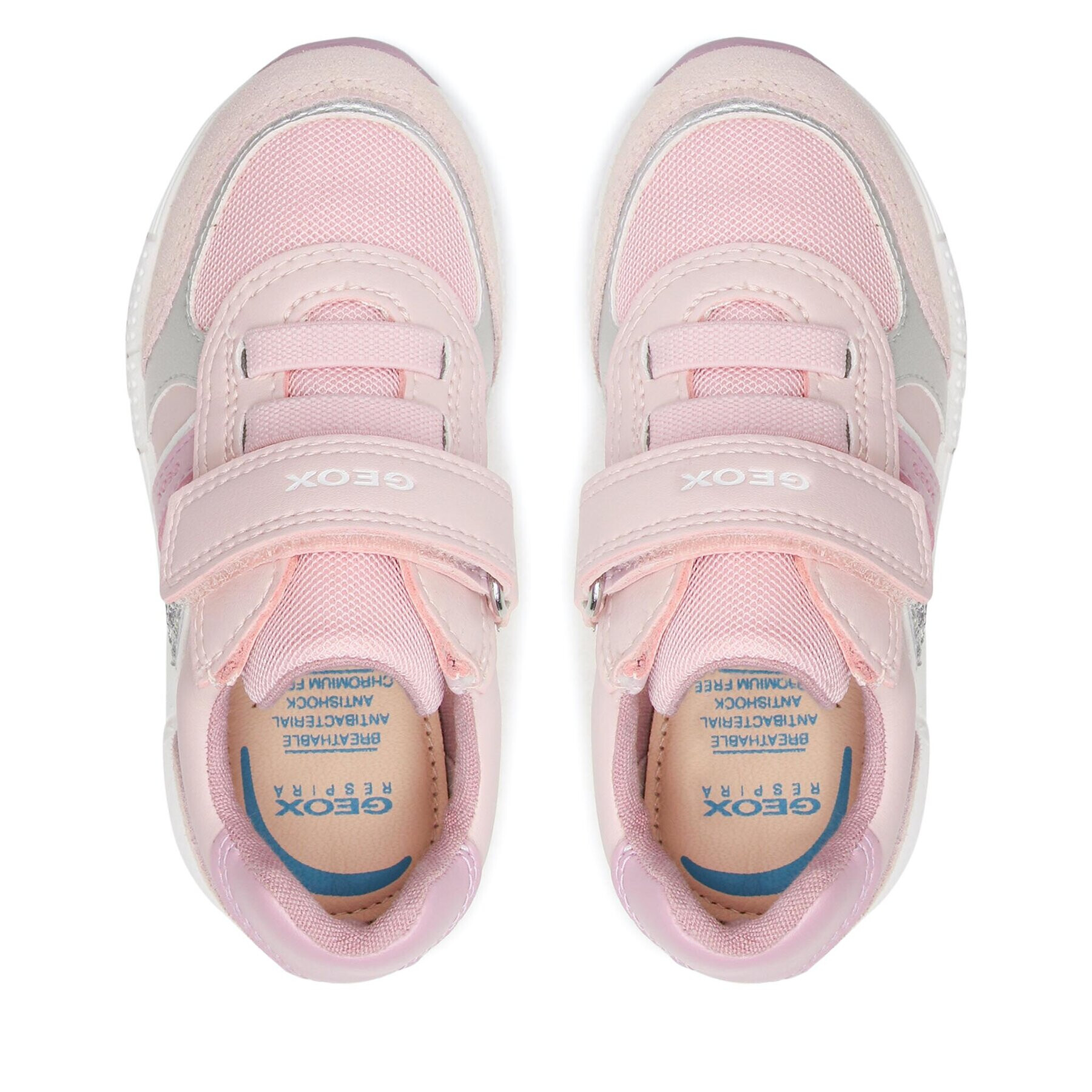 Geox Sneakersy B Alben Girl B353ZA02214C8237 S Ružová - Pepit.sk