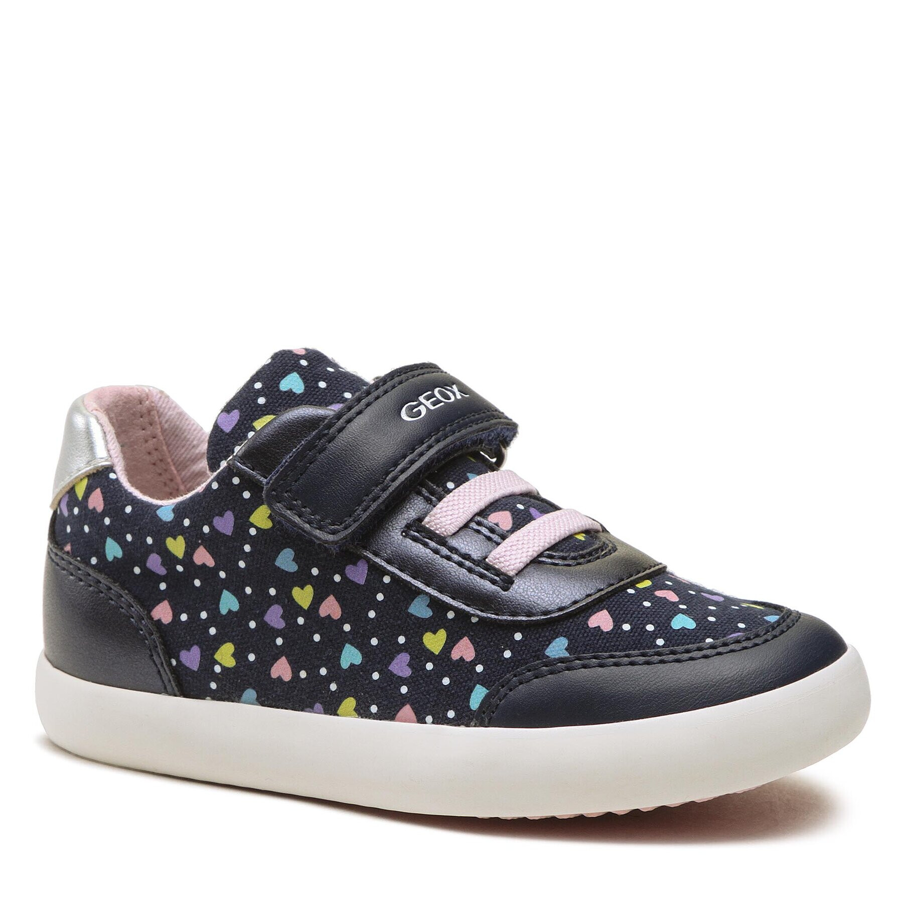 Geox Sneakersy B Gisli Girl B021MA0AW54C0694 S Tmavomodrá - Pepit.sk