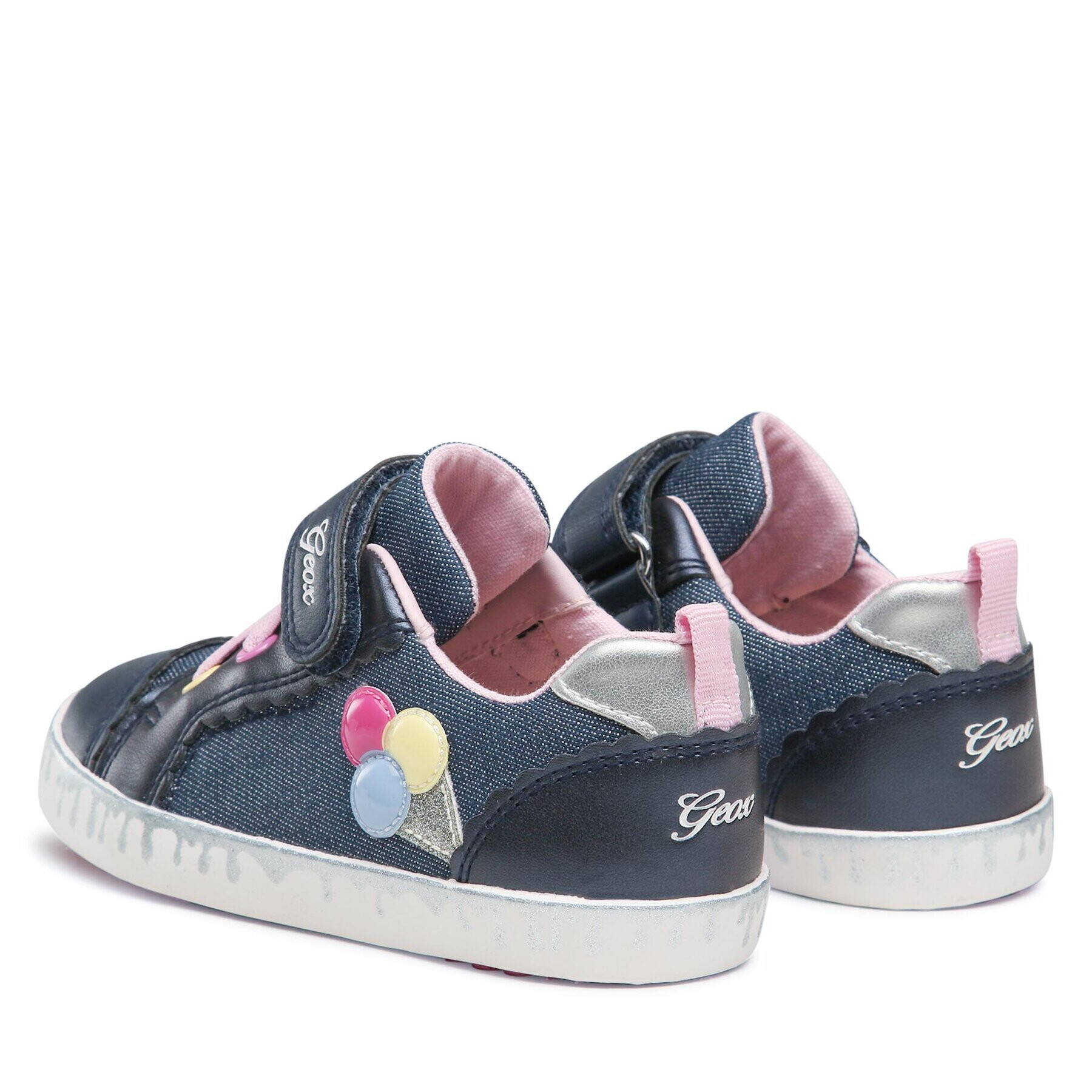 Geox Sneakersy B Kilwi Girl B35D5B00954C4005 S Modrá - Pepit.sk