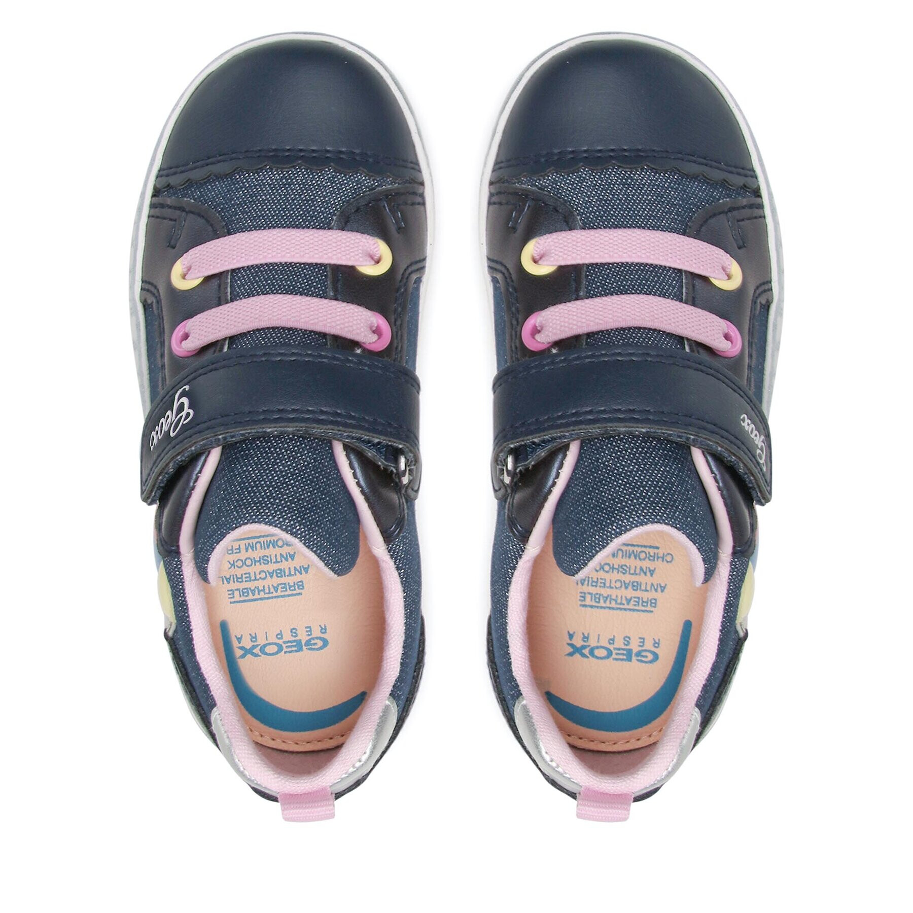 Geox Sneakersy B Kilwi Girl B35D5B00954C4005 S Modrá - Pepit.sk