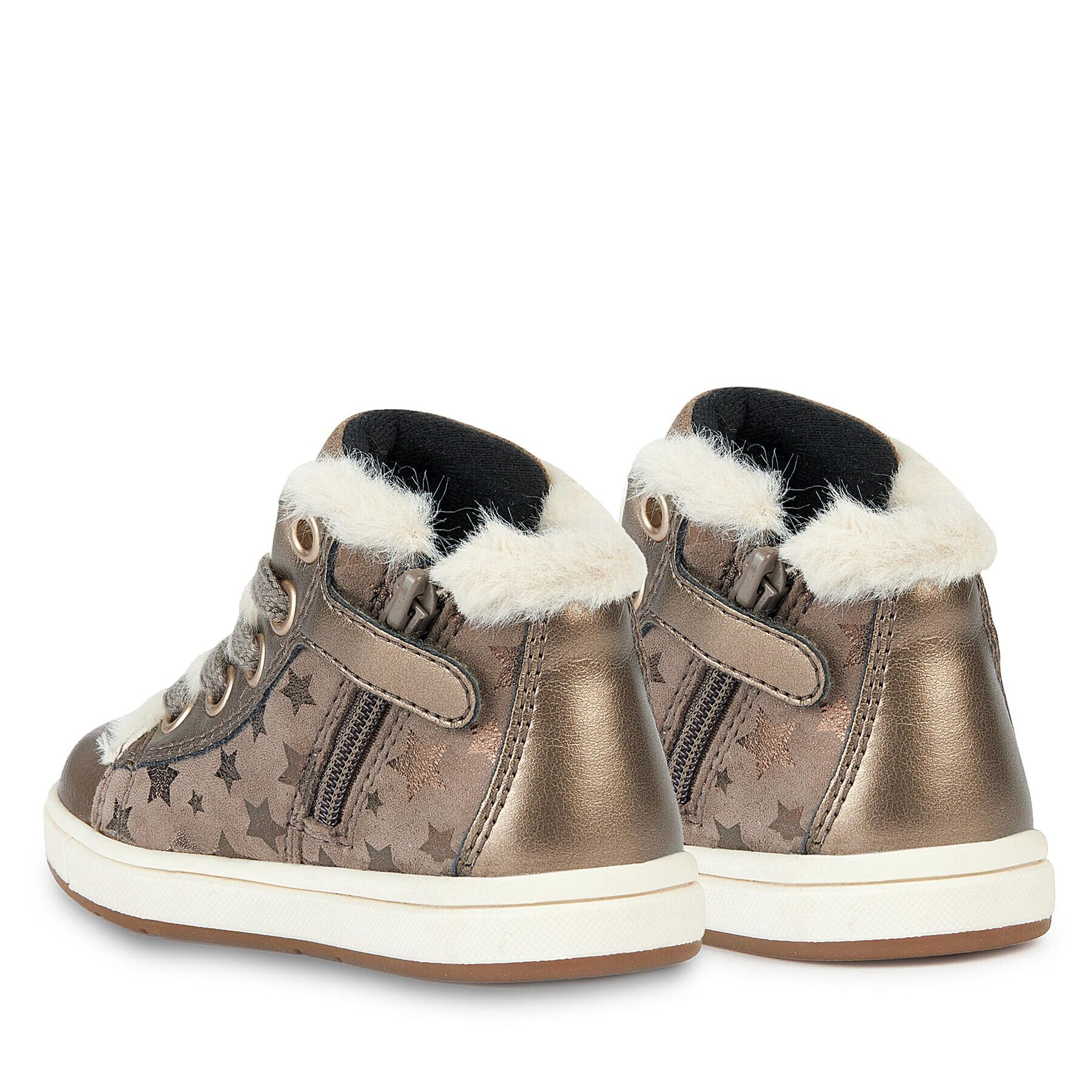 Geox Sneakersy B Trottola Girl B364AD 007NF C9006 S Sivá - Pepit.sk