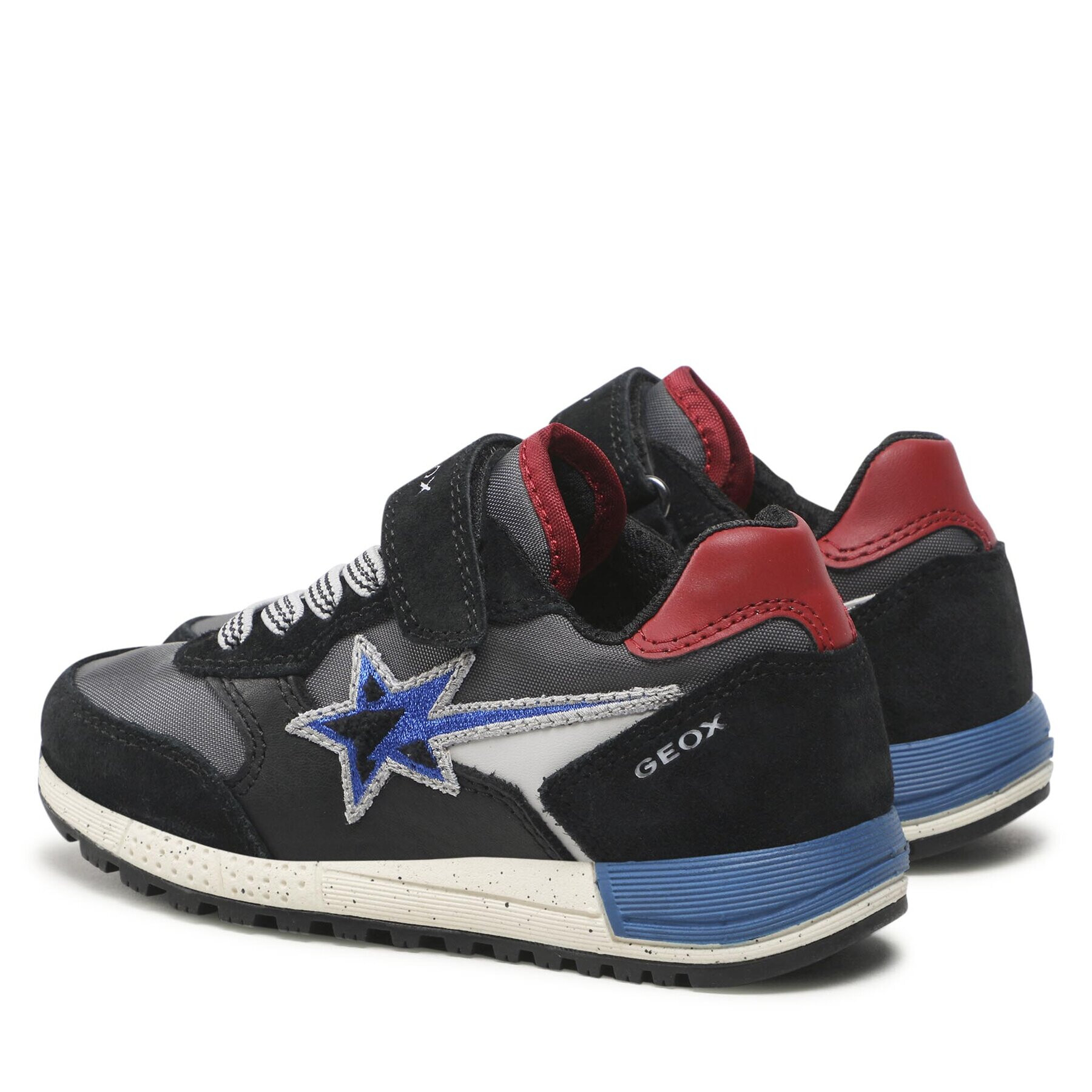 Geox Sneakersy J Alben B. B J269EB 0FU22 C0245 S Čierna - Pepit.sk