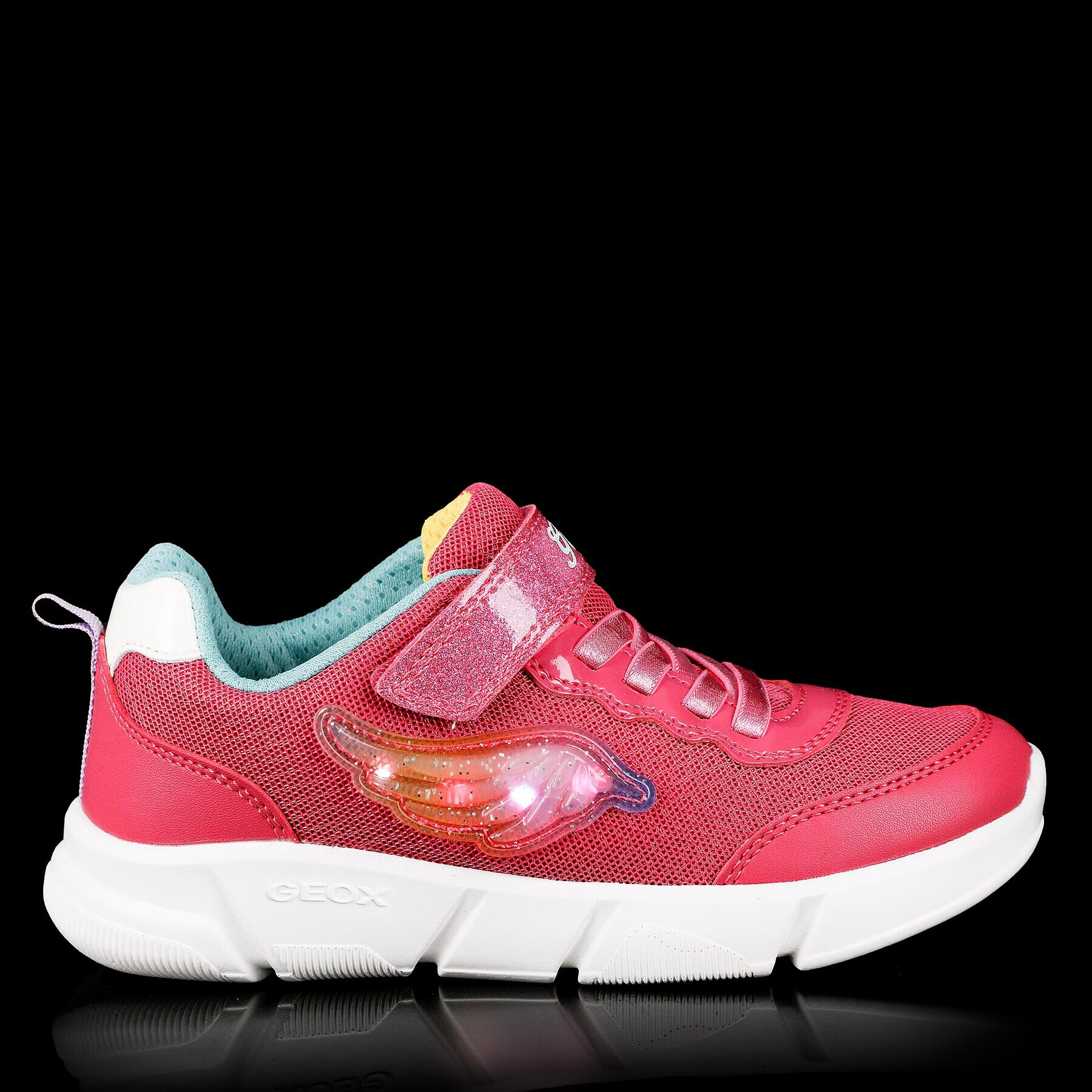 Geox Sneakersy J Aril Girl J35DLD0AS54C8238 D Ružová - Pepit.sk