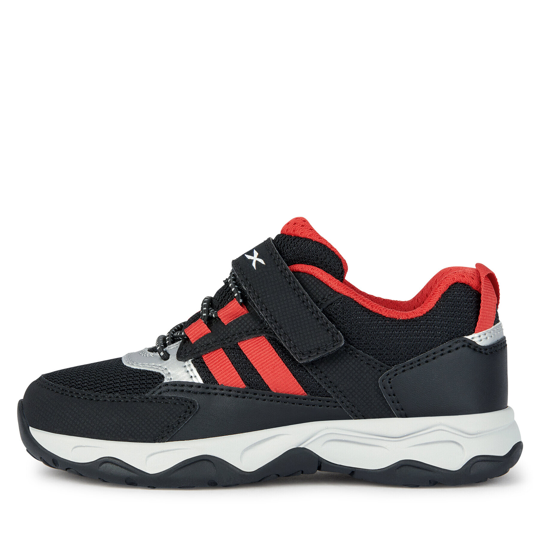 Geox Sneakersy J Calco Boy J26CLA 014CE C0048 D Čierna - Pepit.sk