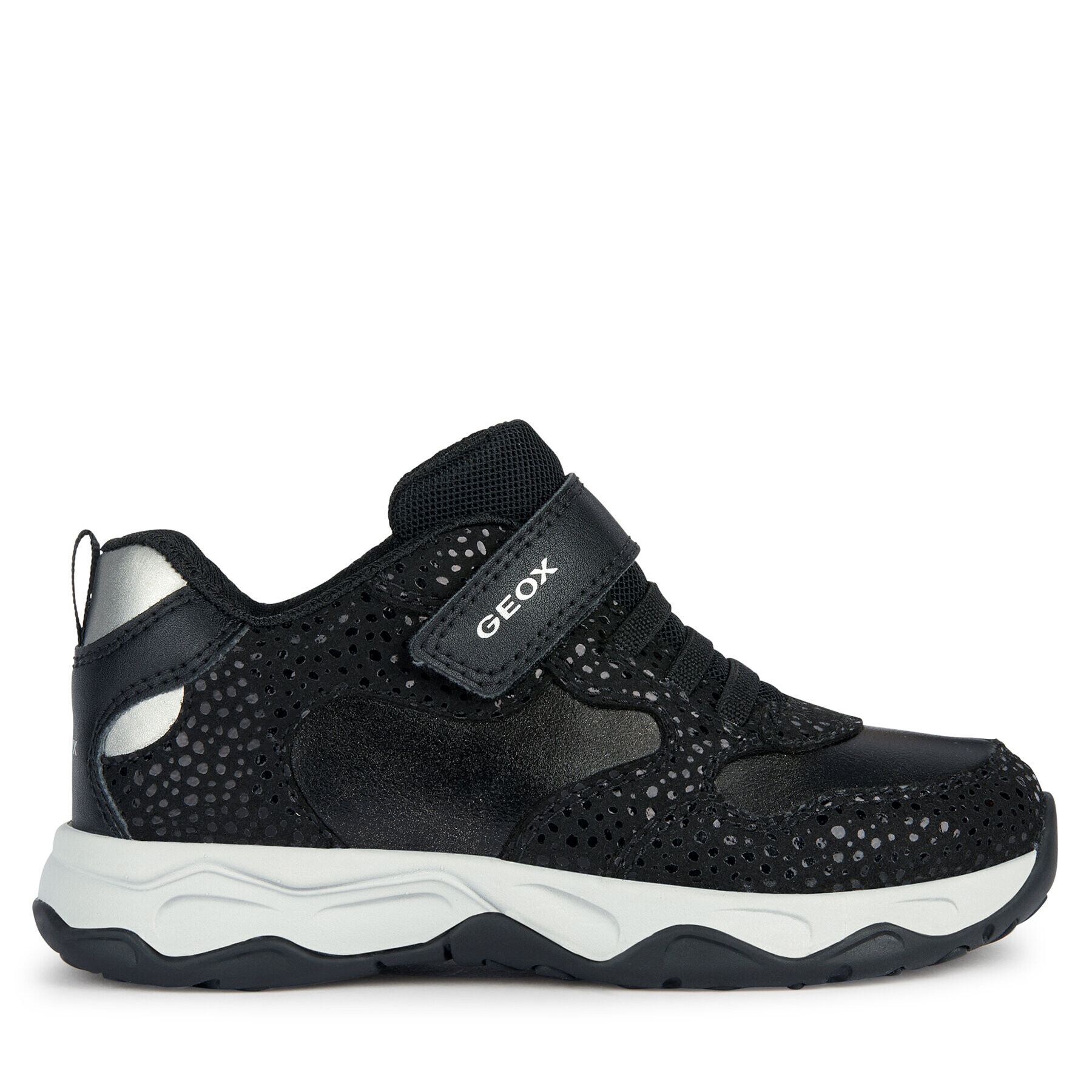 Geox Sneakersy J Calco Girl J16CMA 0DHBC C9244 D Čierna - Pepit.sk