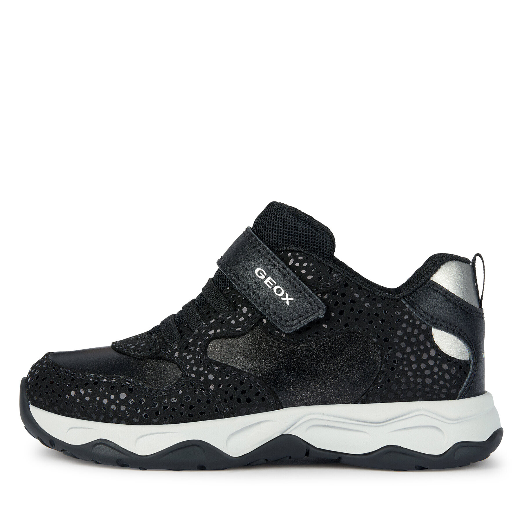 Geox Sneakersy J Calco Girl J16CMA 0DHBC C9244 D Čierna - Pepit.sk