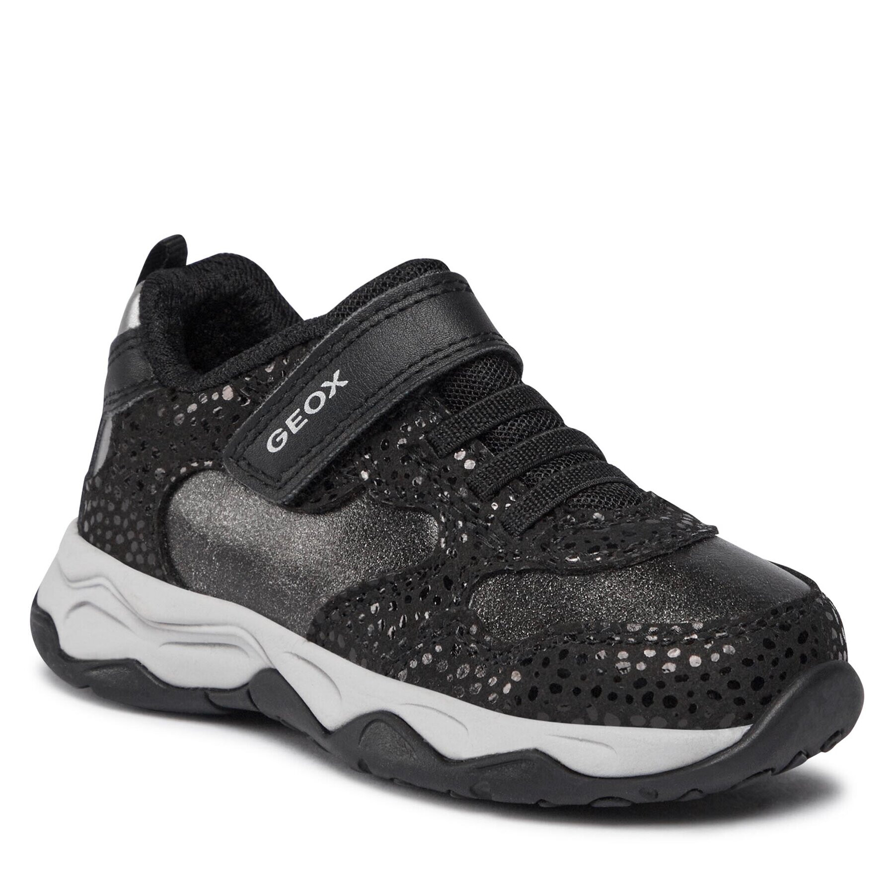 Geox Sneakersy J Calco Girl J16CMA 0DHBC C9244 M Čierna - Pepit.sk