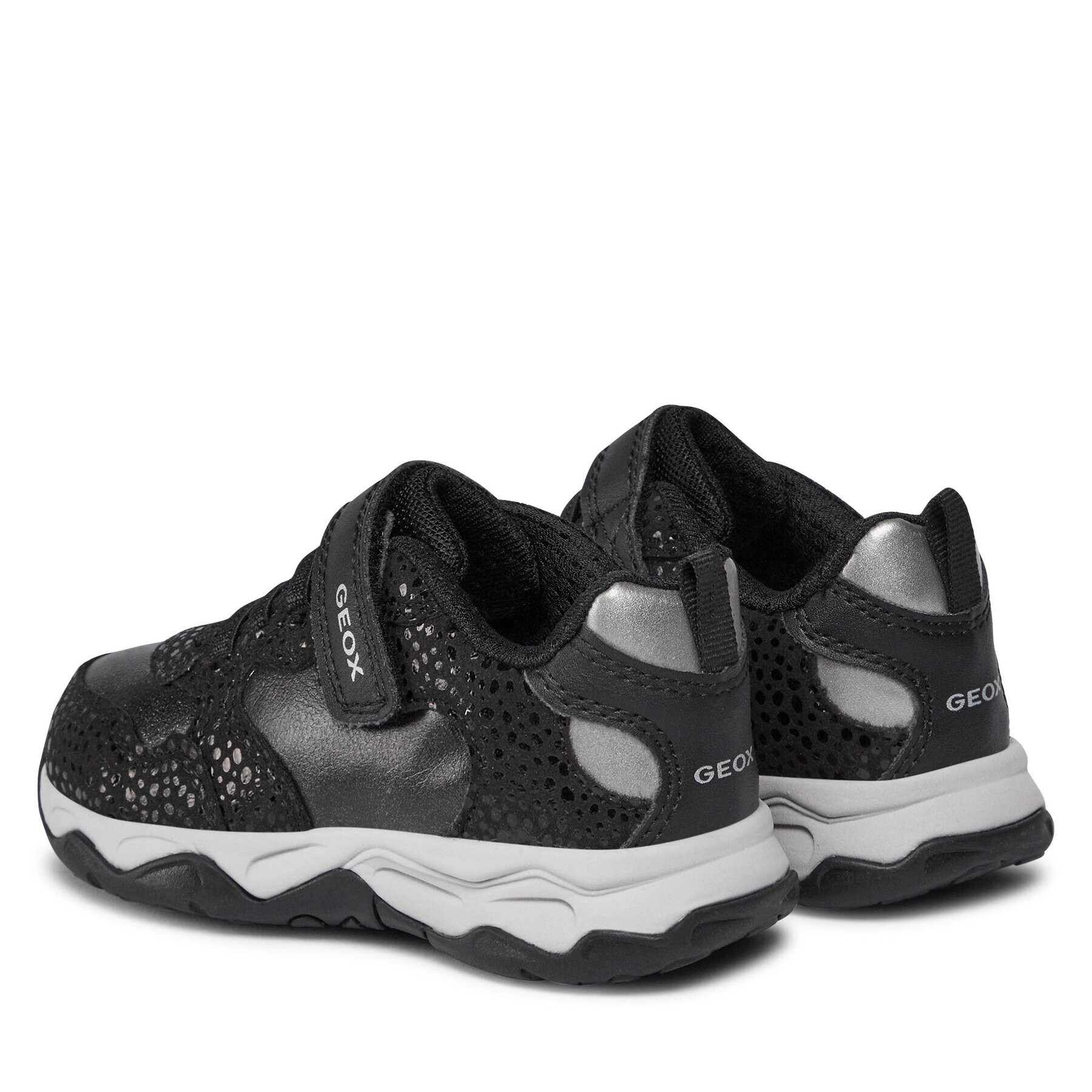 Geox Sneakersy J Calco Girl J16CMA 0DHBC C9244 M Čierna - Pepit.sk