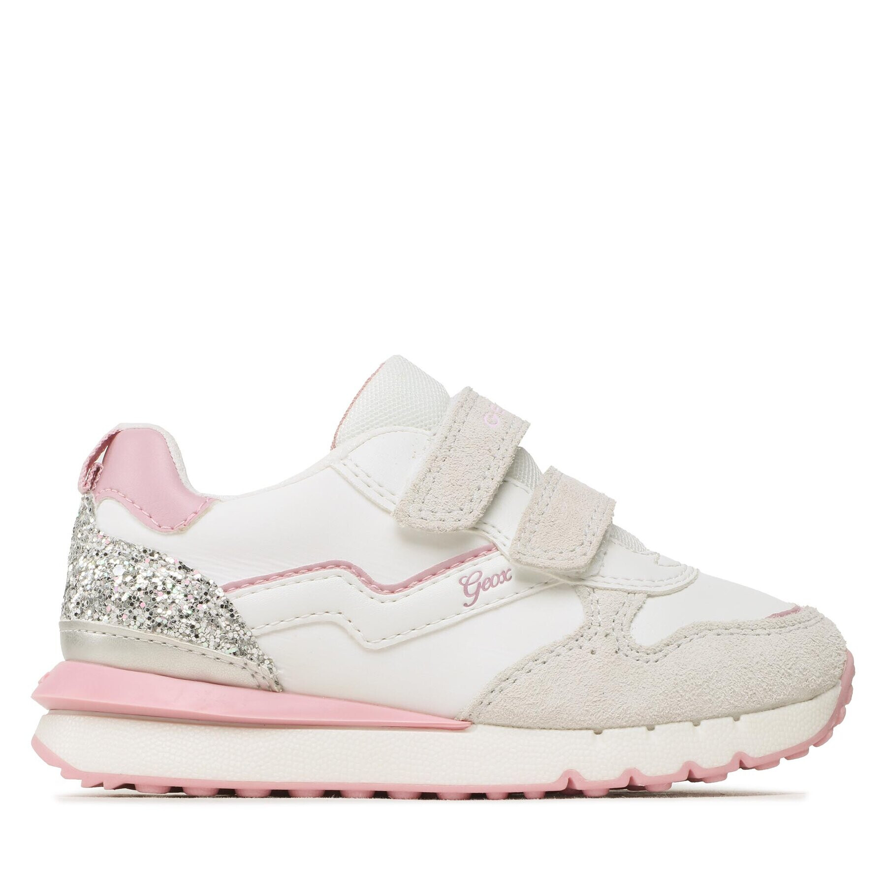 Geox Sneakersy J Fastics Girl D J35GZD 022FU C0680 S Biela - Pepit.sk