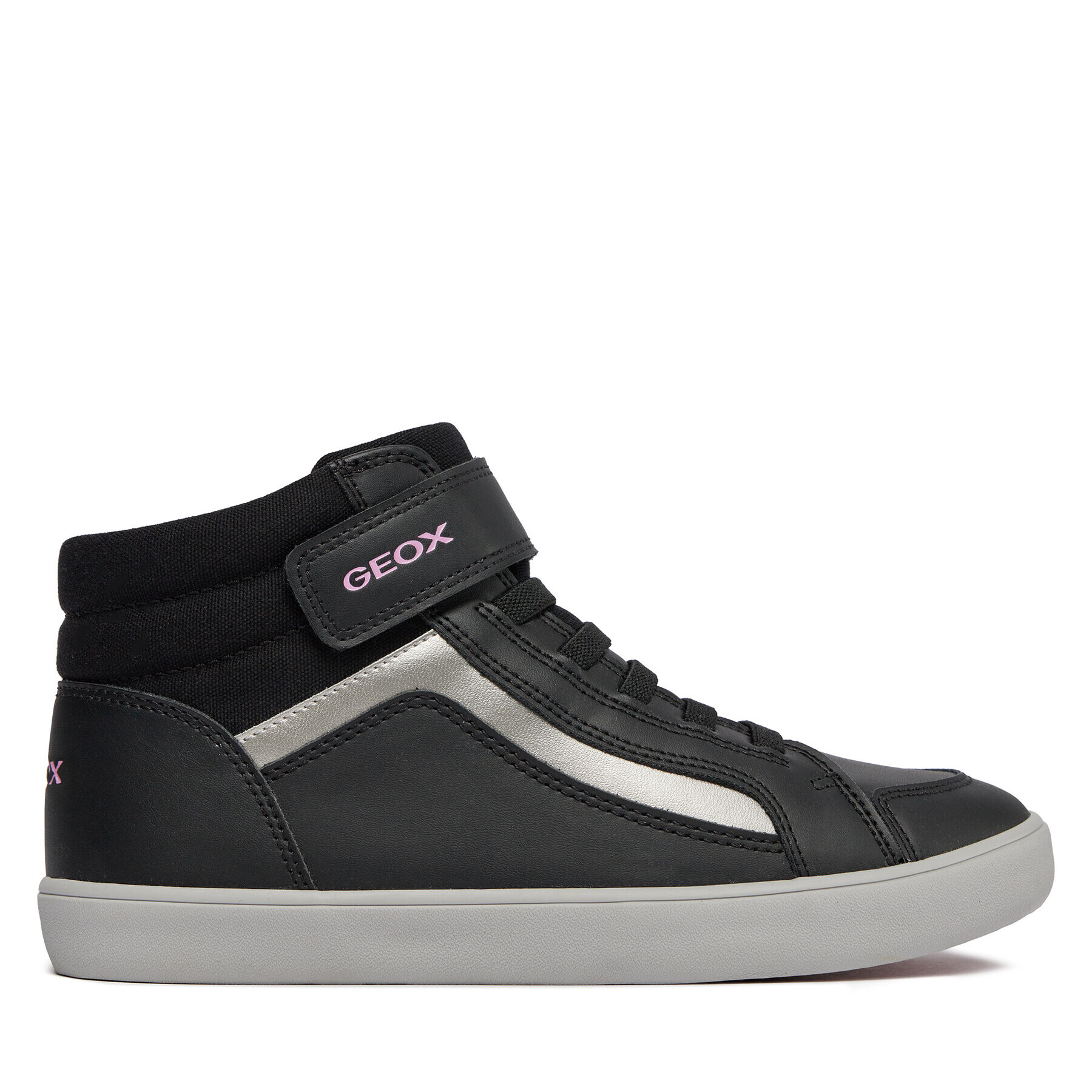 Geox Sneakersy J Gisli Girl J364NC 05410 C9999 S Čierna - Pepit.sk