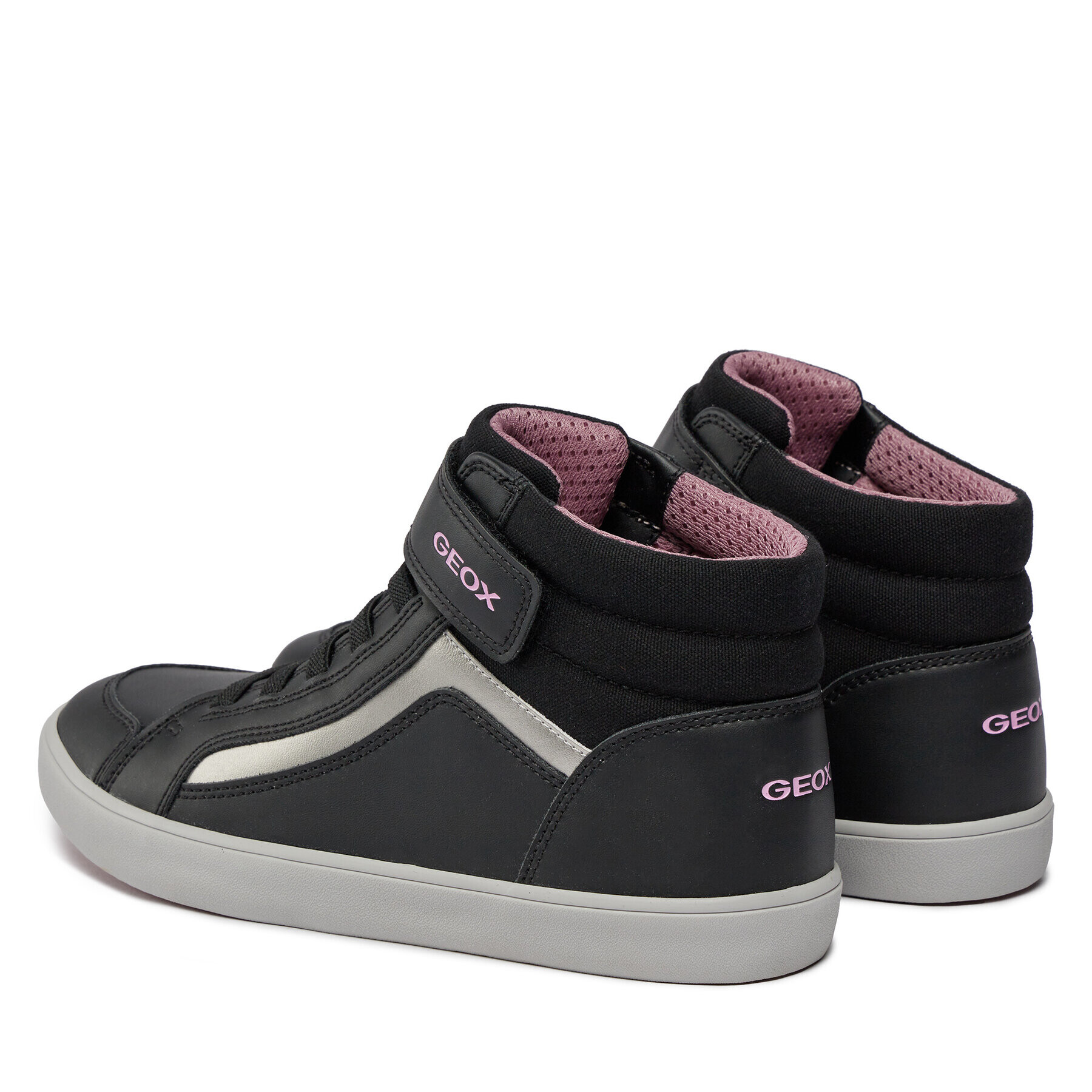 Geox Sneakersy J Gisli Girl J364NC 05410 C9999 S Čierna - Pepit.sk