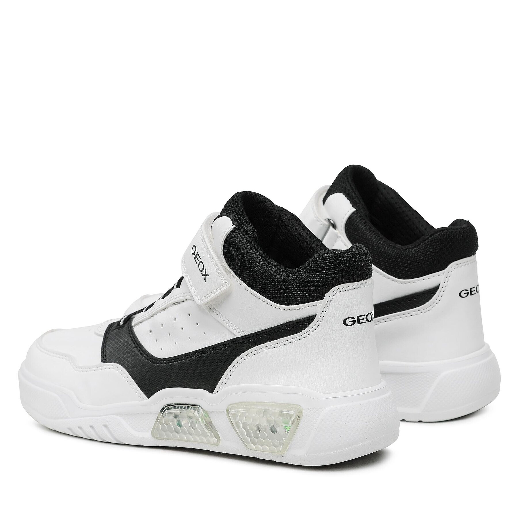 Geox Sneakersy J Illuminus Boy J36GVB 05411 C0404 DD Biela - Pepit.sk