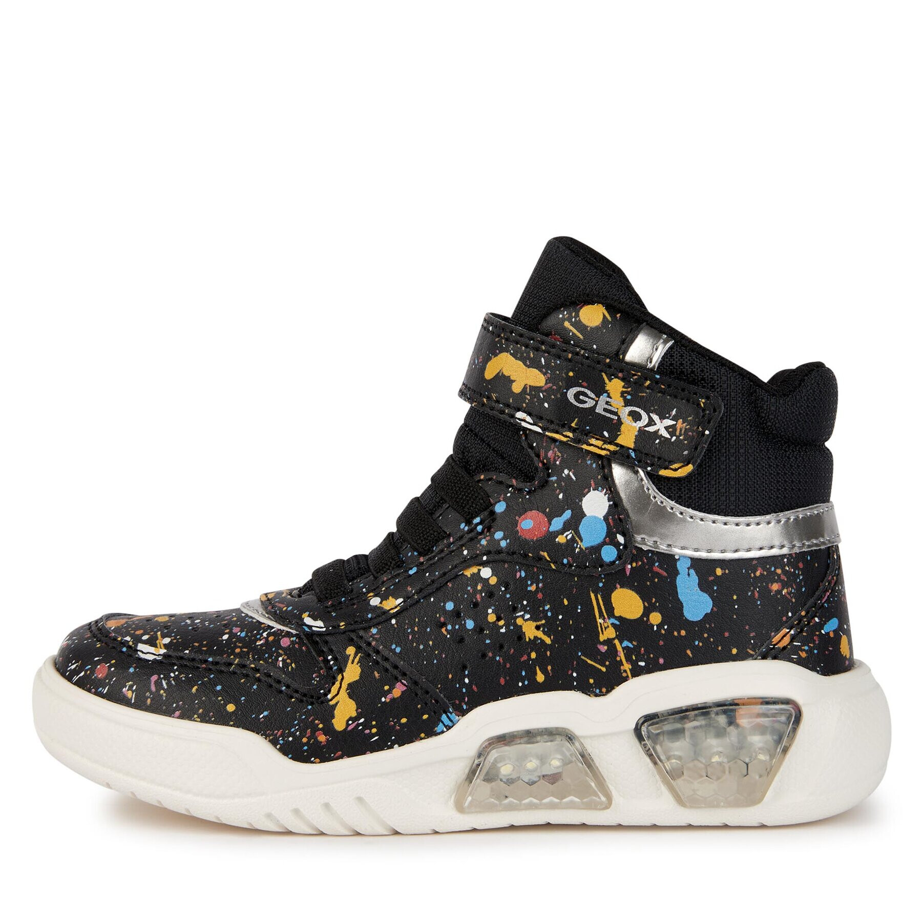 Geox Sneakersy J Illuminus Girl J36HPA 00411 C9999 M Čierna - Pepit.sk